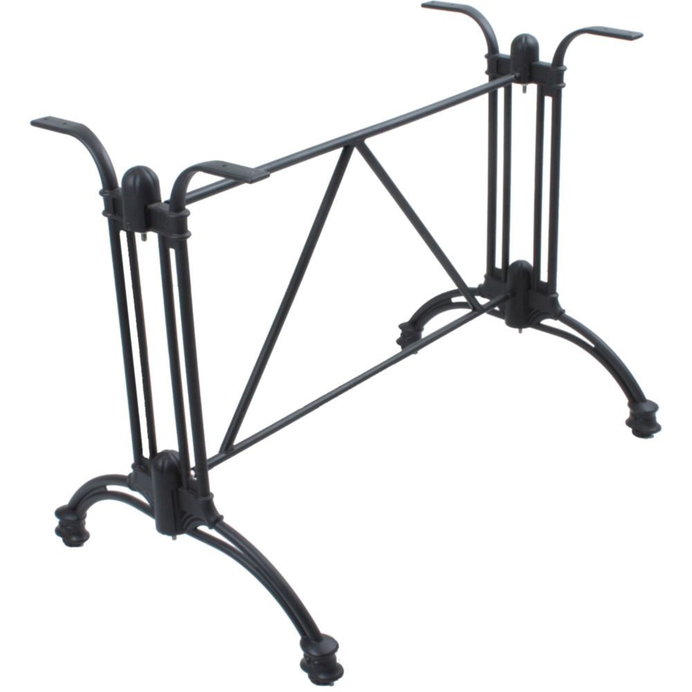 Garden Pleasure Gartentisch (1-St), Tischgestell Morena Metall Bistro Tisch Gestell Gastro Tischbein