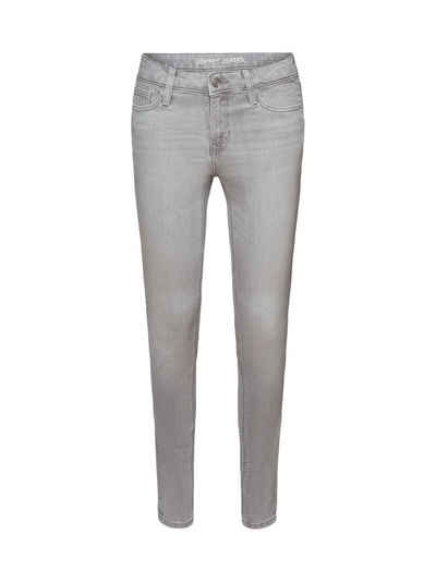 Esprit Skinny-fit-Jeans Schmal geschnittene Джинси mit mittlerer Bundhöhe