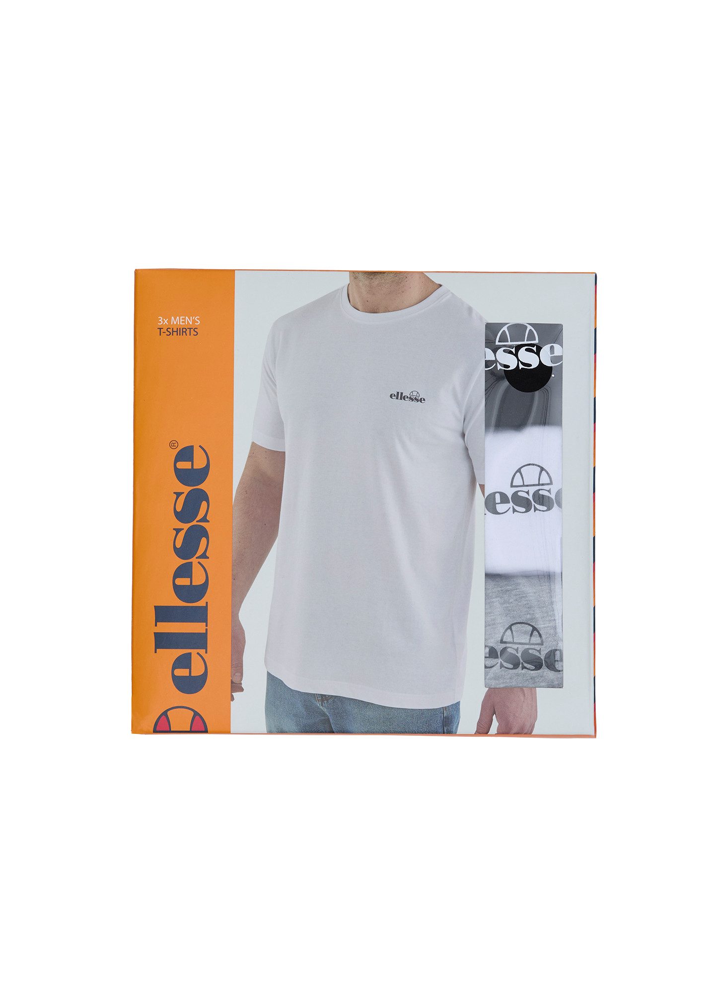 Ellesse T-Shirt AZZINI TEE (3 PACK) (Packung, 3-tlg)