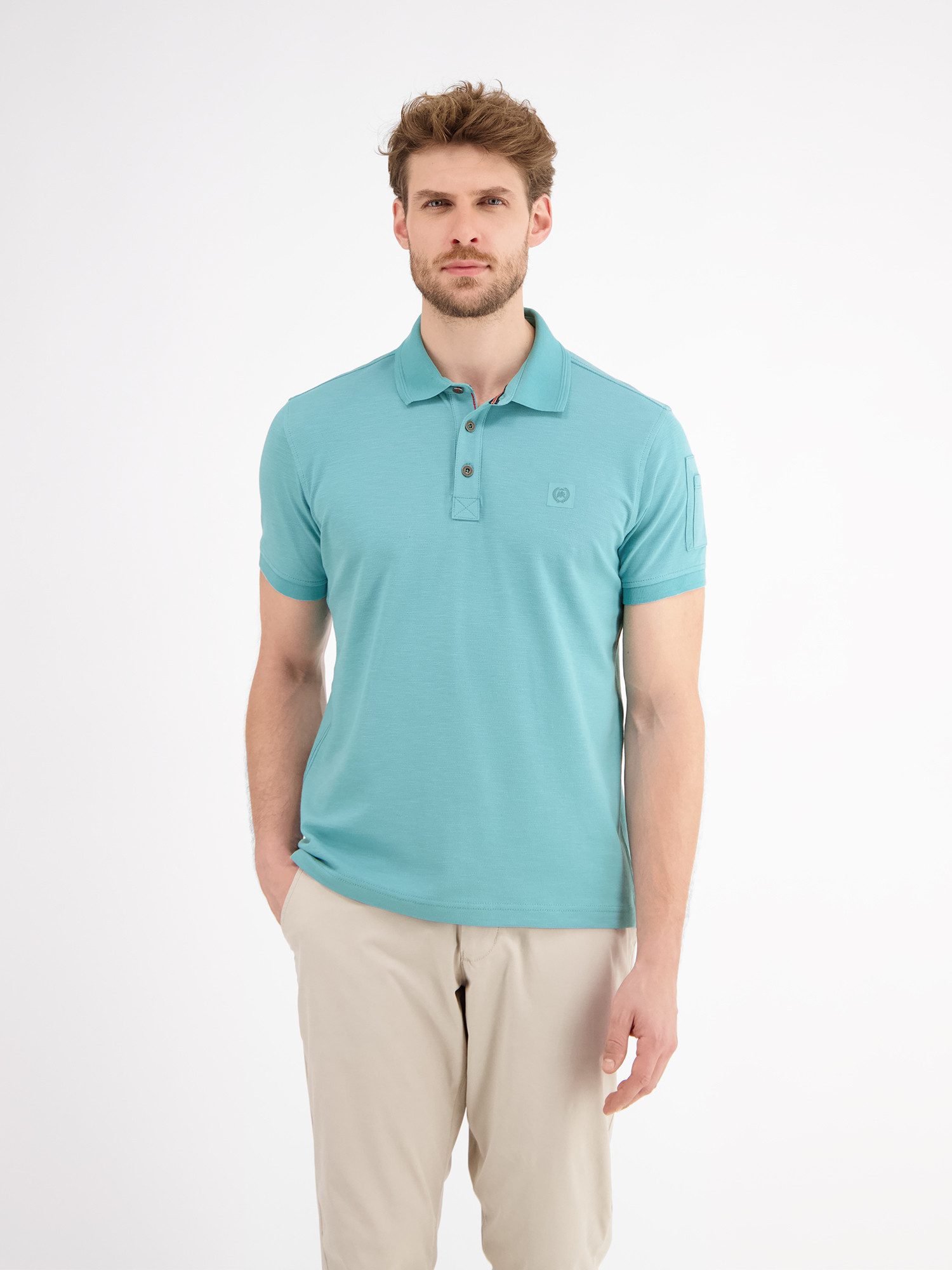 LERROS Poloshirt LERROS Piqué-Poloshirt für Herren günstig online kaufen