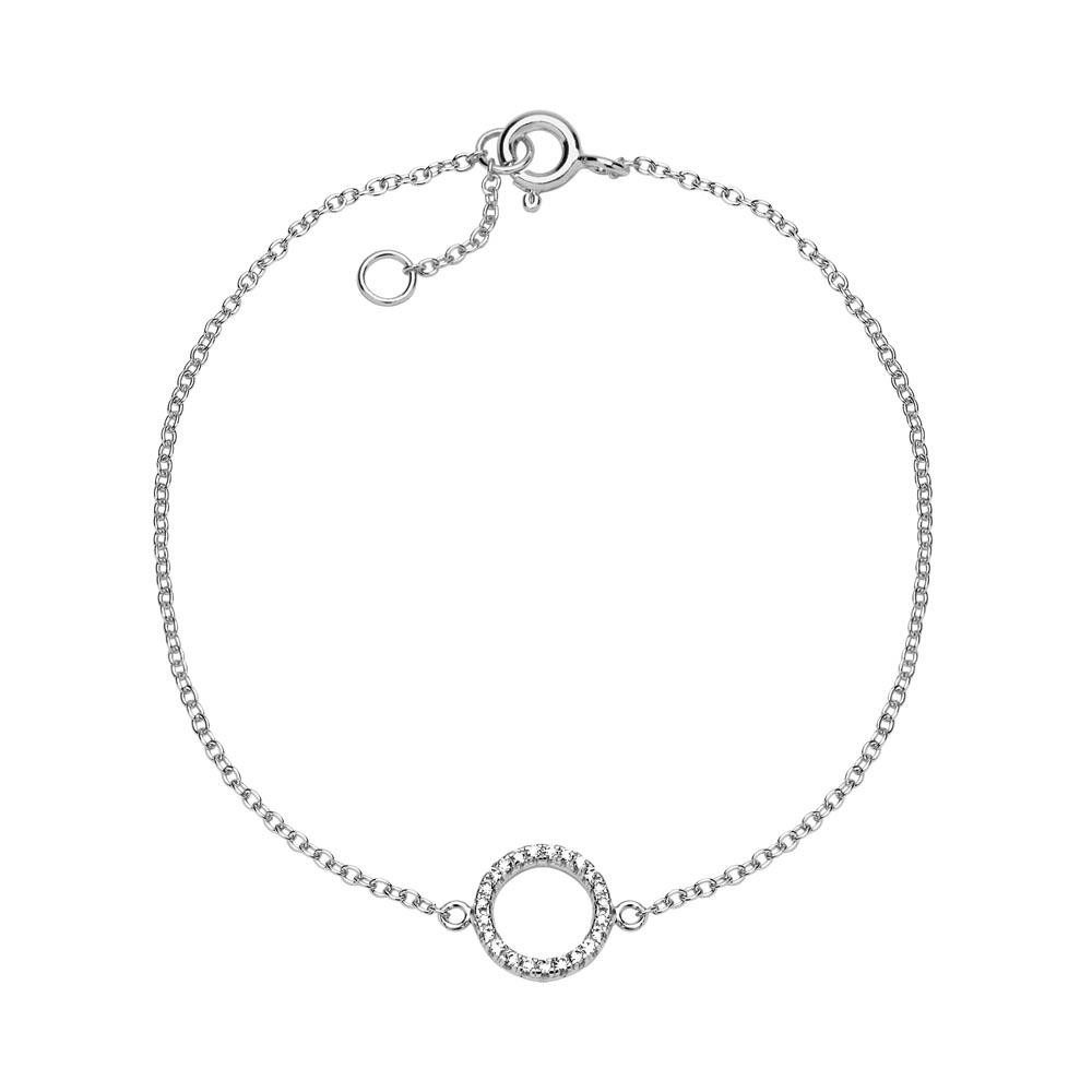Silberarmband Armband 925er Silber mit Zirkonia SB0231