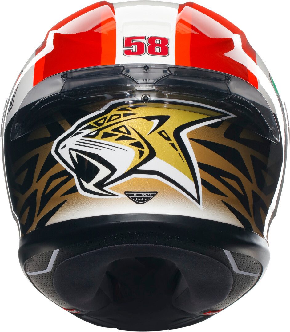 AGV Motorradhelm K-6 S Sic58 S26 Helm, Vorbereitet Für Kommunikationssystem – Bild 5 von 5