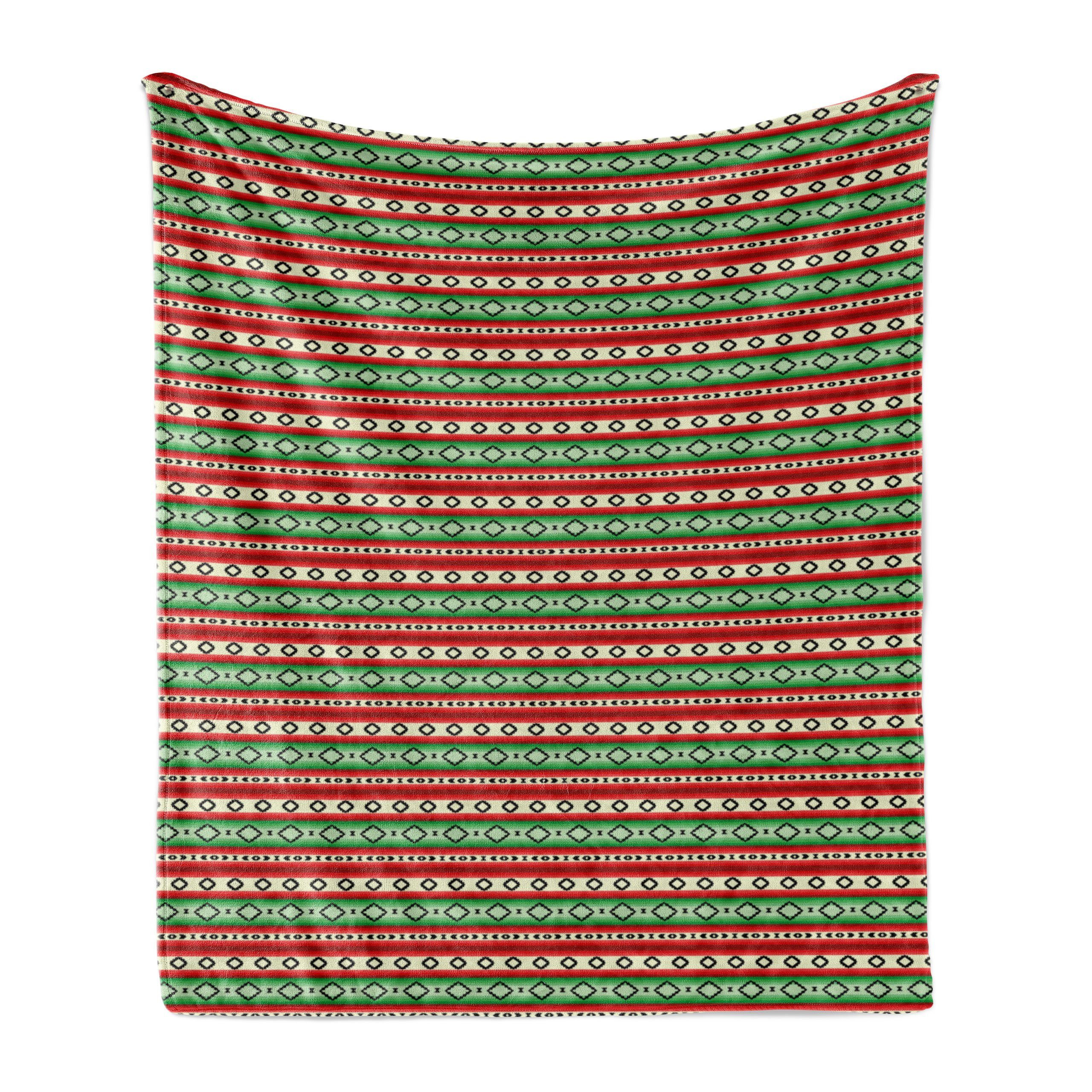 Wohndecke Gemütlicher Plüsch für den Blanket Fiesta Pattern Außenbereich, Abakuhaus, und Innen- Mexican