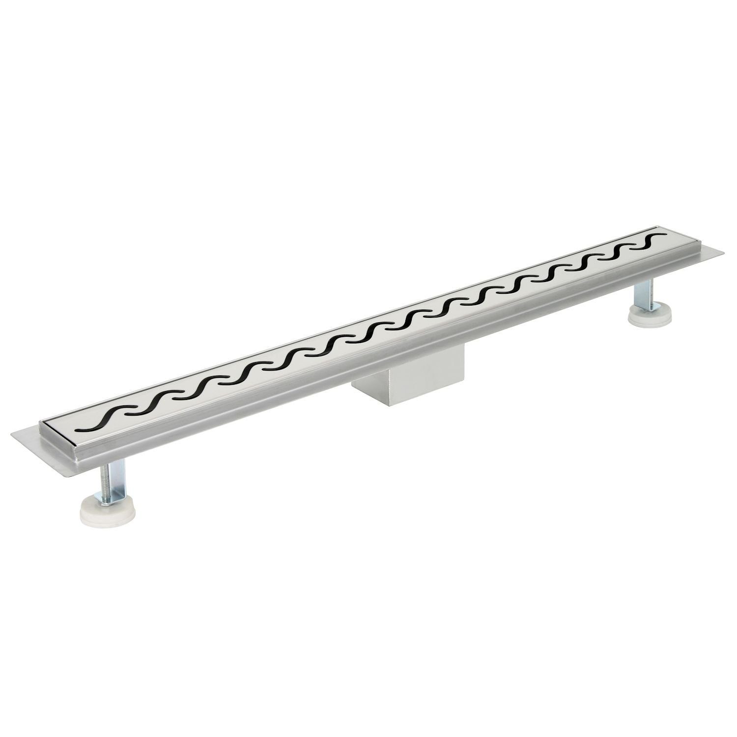Zelsius Duschablauf Edelstahl Duschablauf "Hervey Bay" befliesbar, 80cm Ablauf rechteckig