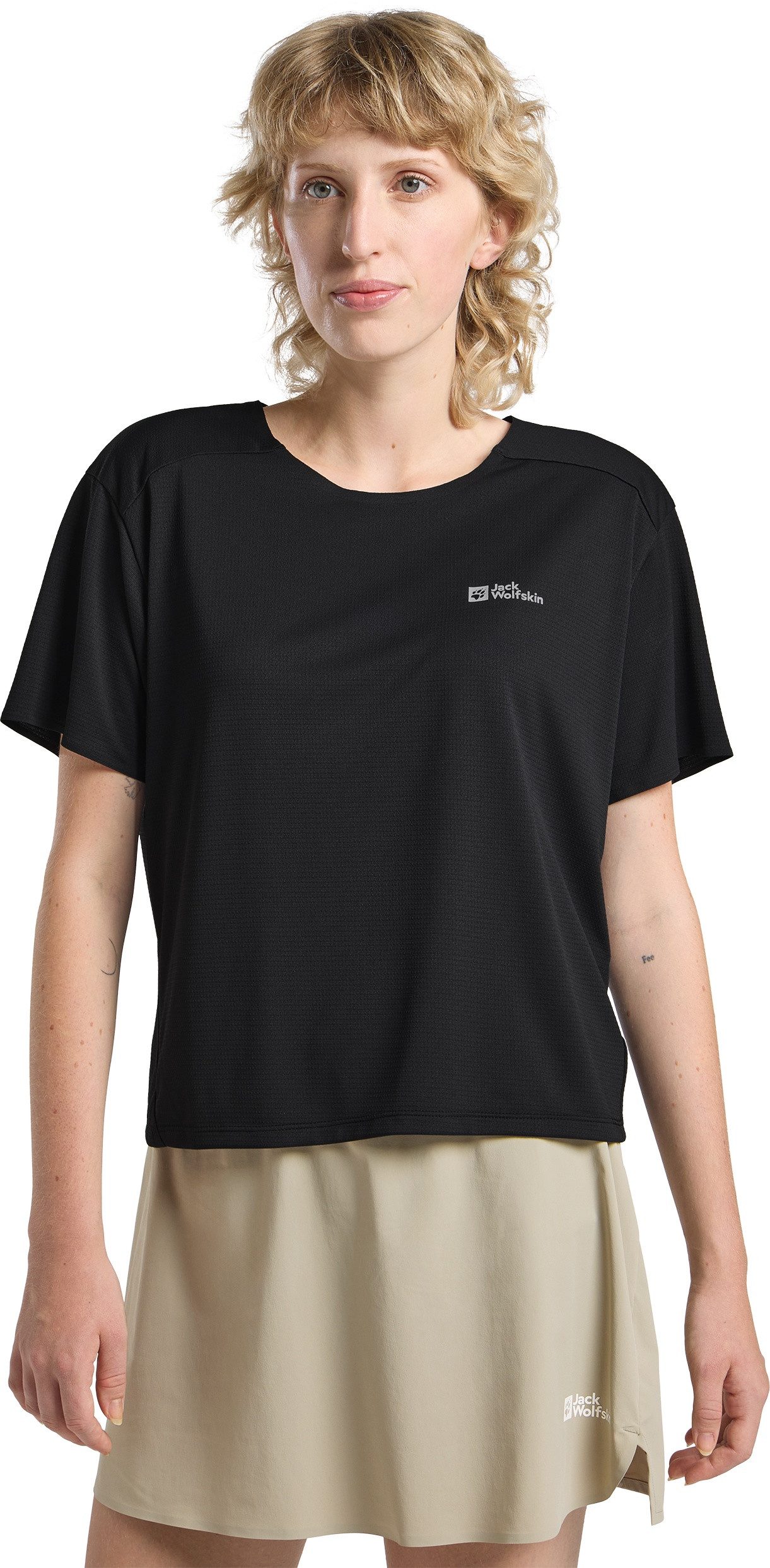 Jack Wolfskin T-Shirt PRELIGHT STRIDE CROP günstig online kaufen