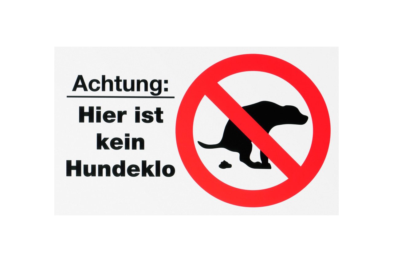 Conmetall Warnschild Conmetall Hinweisschild Achtung: Hier ist kein