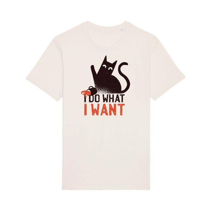 wat? Apparel Print-Shirt Cat (1-tlg)
