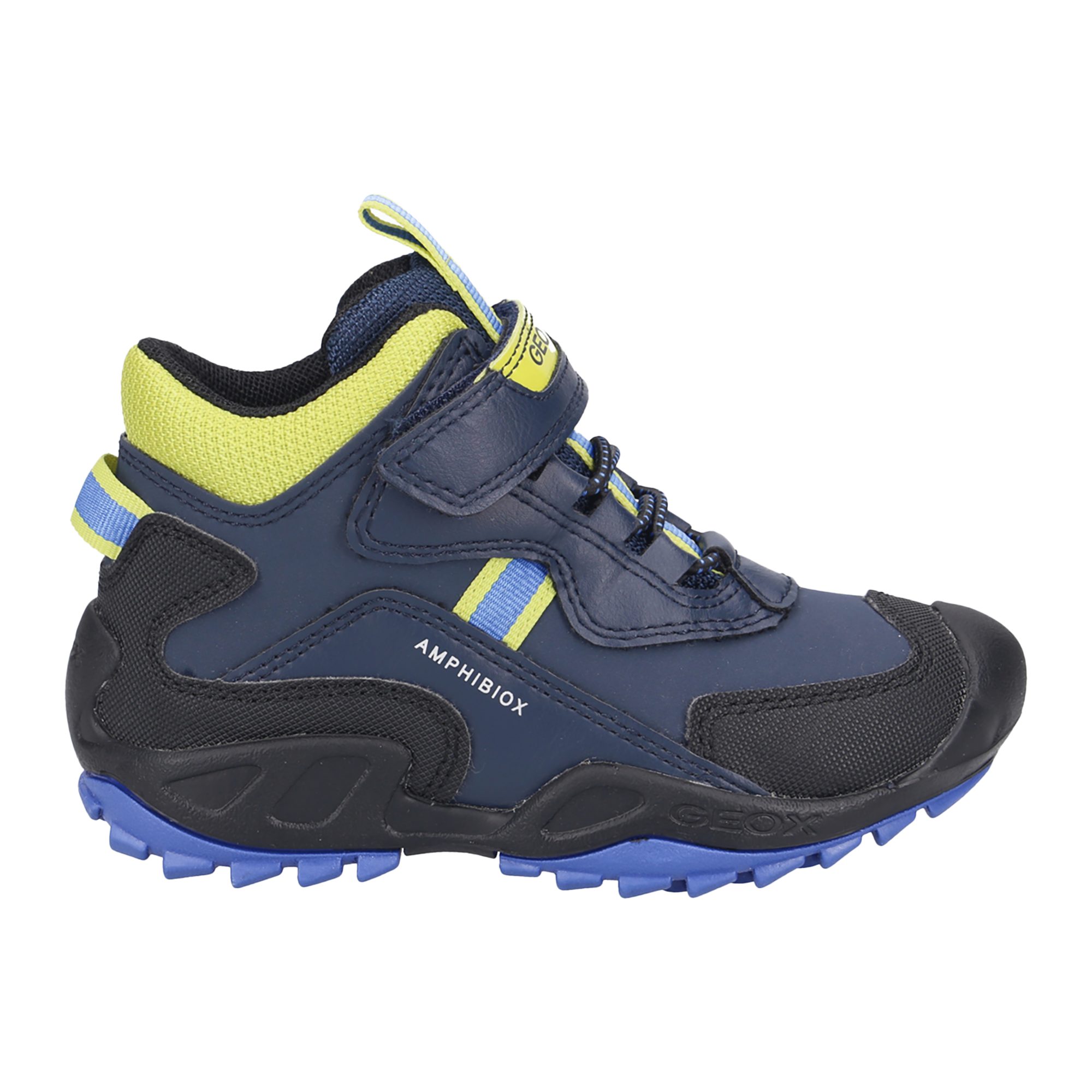 GEOX N.SAVAGE, Warmfutter, Blau, kombiniert, Kinder Sneaker