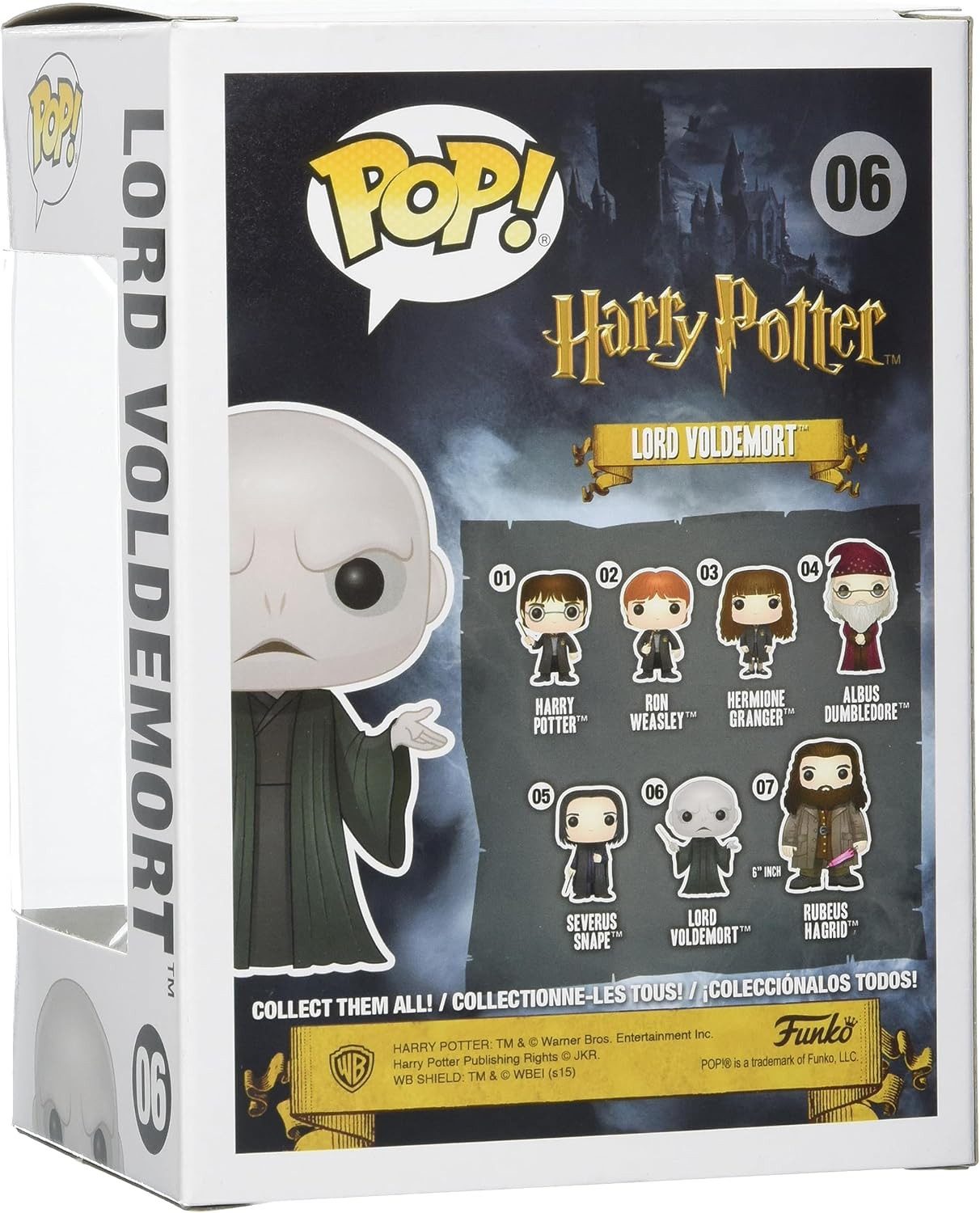 Funko Actionfigur Harry Potter POP! Movies Vinyl Figur Voldemort 10 cm, (1-tlg), Sammelfigur
