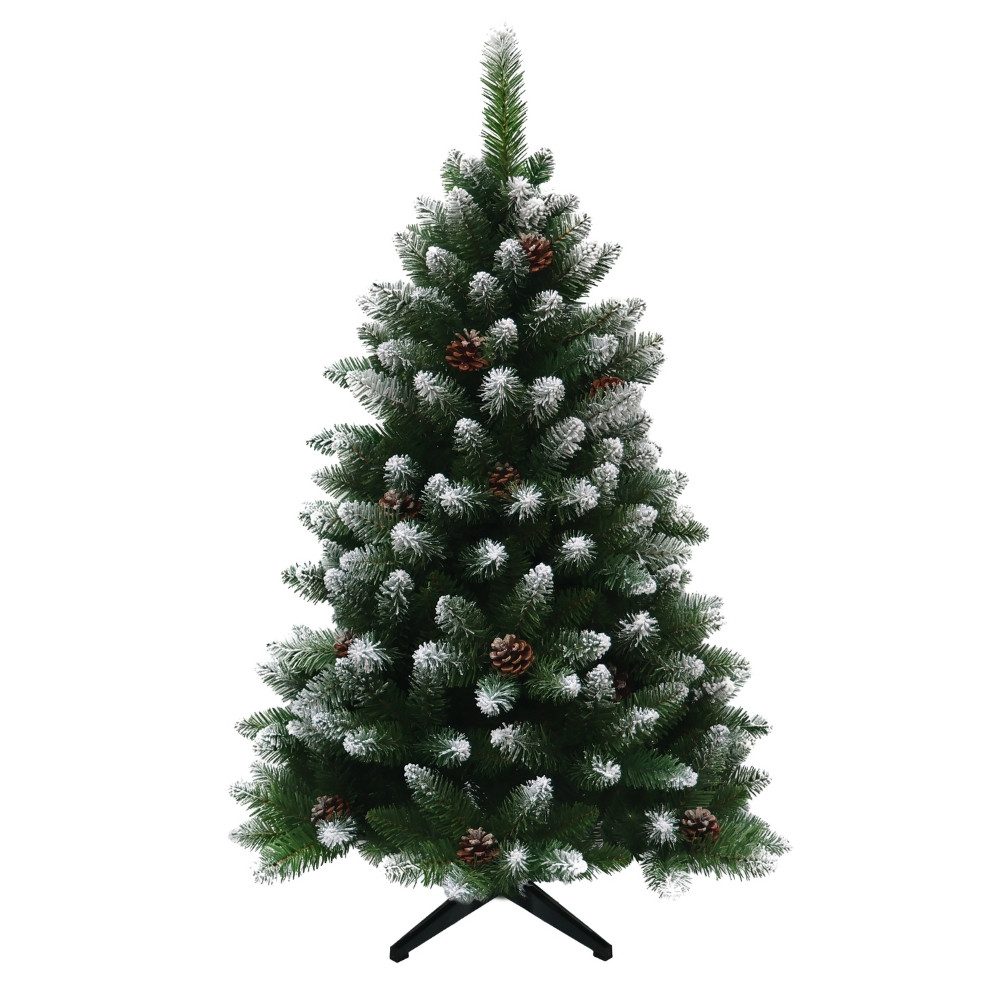 RS Trade Künstlicher Weihnachtsbaum Weihnachtsbaum „Schneebaum“ PVC 15013 – Bild 2 von 5