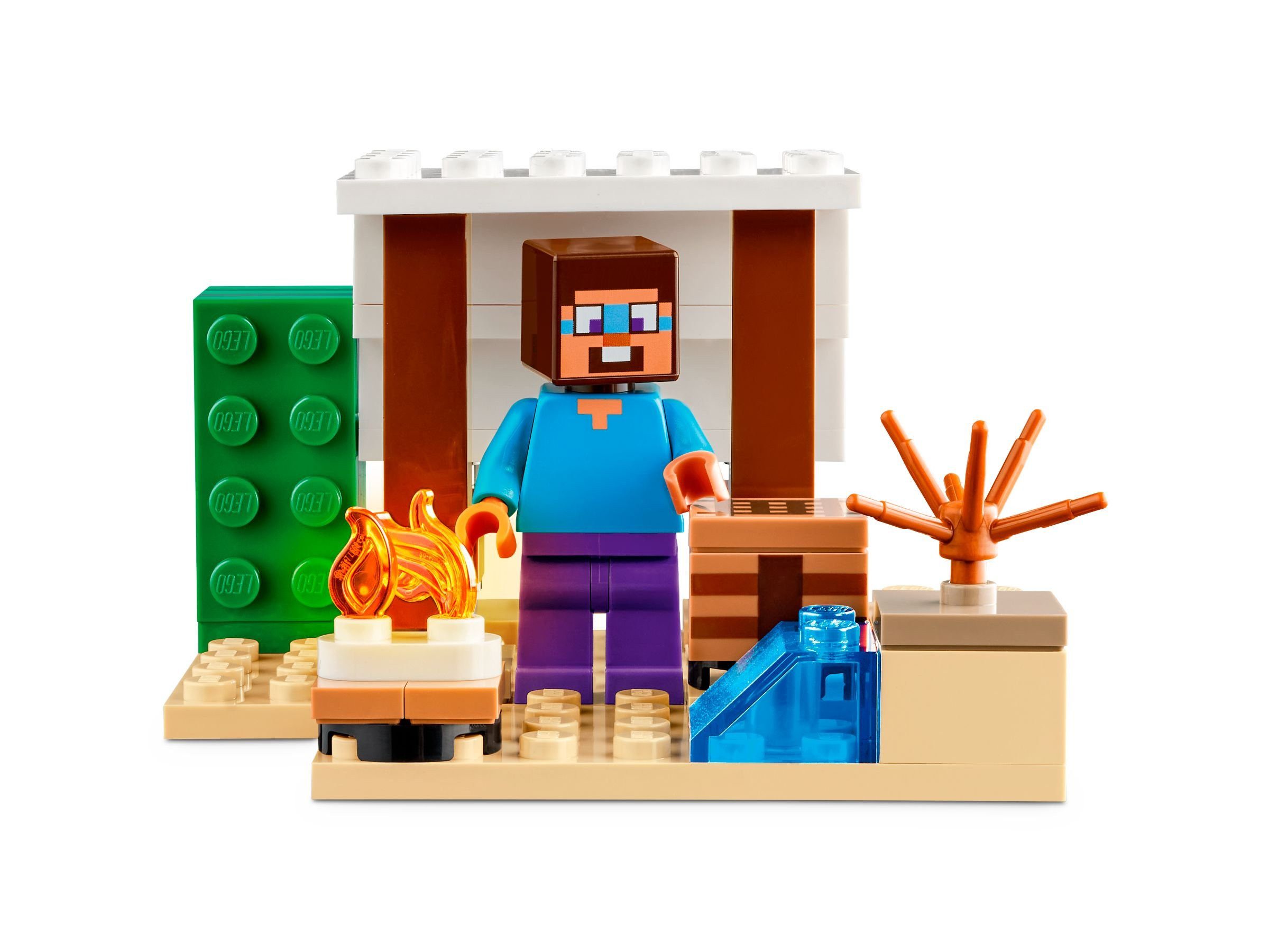 LEGO® LEGO® Minecraft™ 21251 Steves Wüstenexpedition Konstruktionsspielsteine, (75 St) – Bild 5 von 5