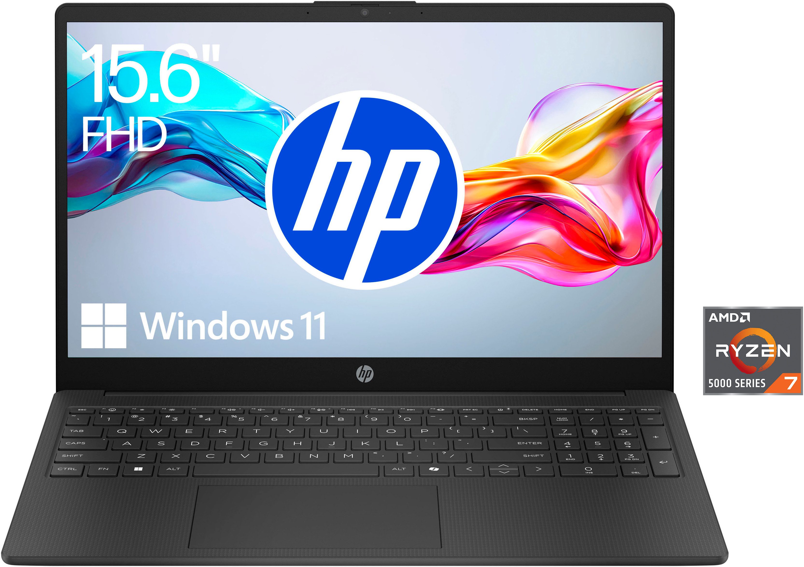HP 15-fc0287ng Notebook (39,6 cm/15,6 Zoll, AMD Ryzen 7 5825U, Radeon Graphics, 1000 GB SSD)