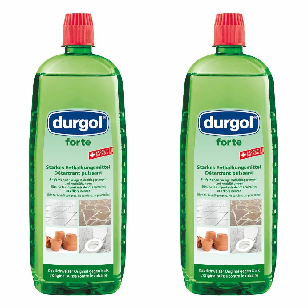 Durgol Forte Extra Stark 2 x 1 L Flüssigentkalker (Set)