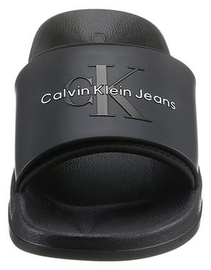 Calvin Klein Jeans FERRIS 1R Badepantolette, Sommerschuh, Poolslides, Schlappen, für Strand und Schwimmbad
