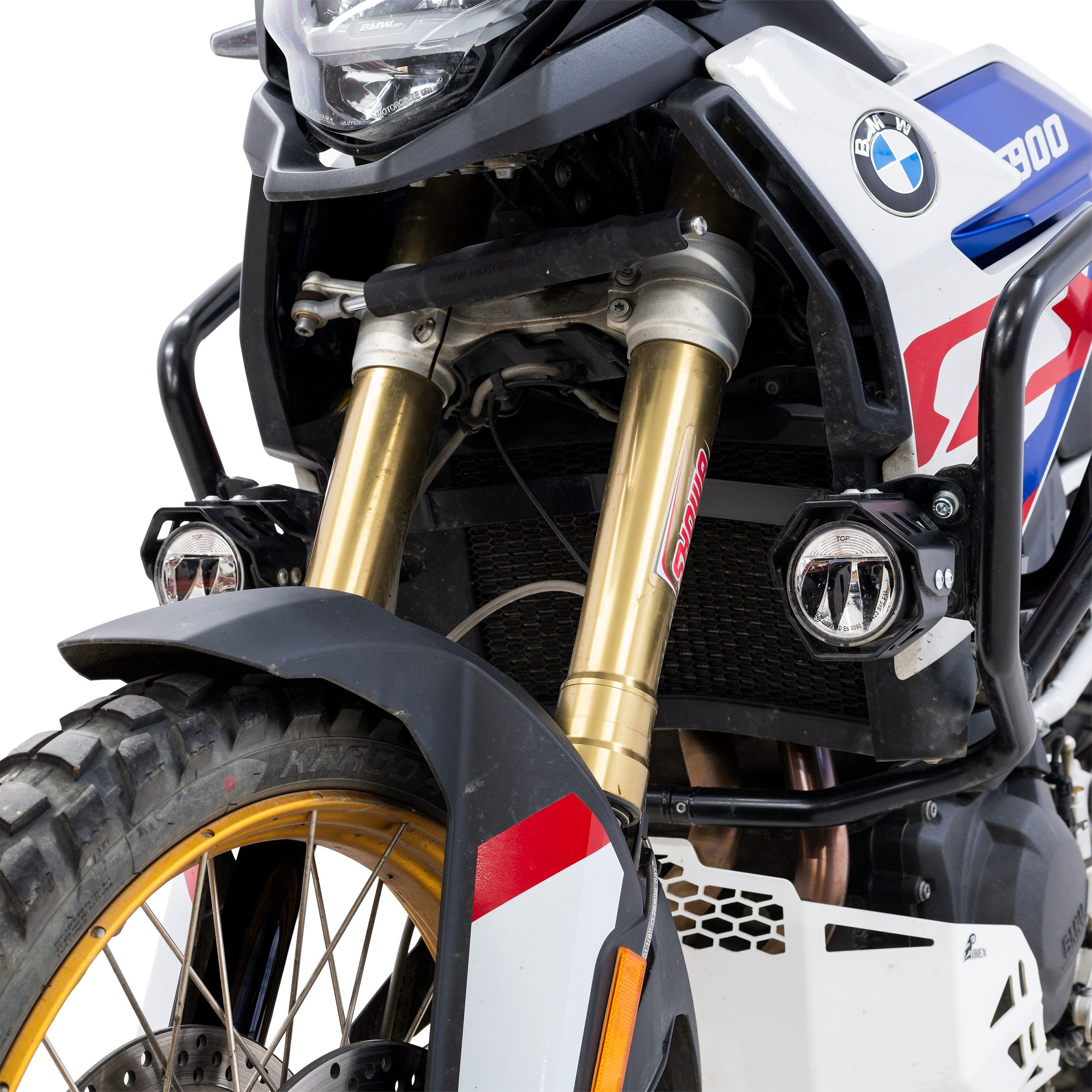 ZIEGER LED Scheinwerfer LED Zusatzscheinwerfer-Set für Abblendlicht für SBMW F 900 GS