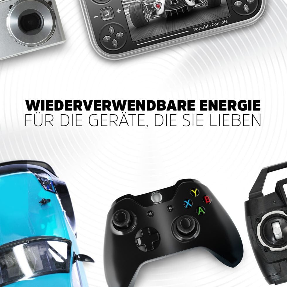 Energizer Bürostuhl Energizer NiMH Akku Power Plus Mono D 2.500 mAh