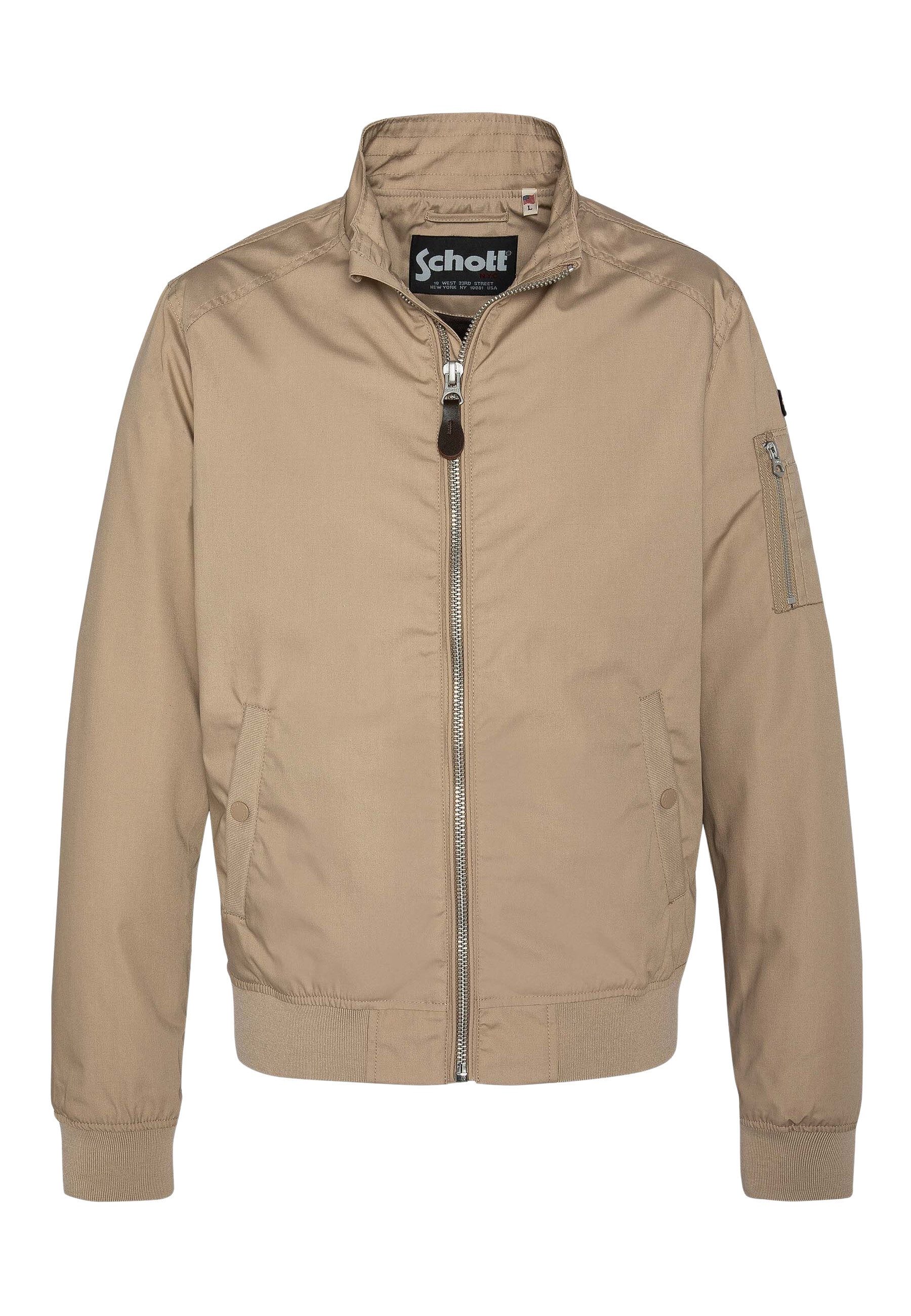 Schott NYC Bomberjacke Jacke Kenny Bomberjacke (1-St) Keine