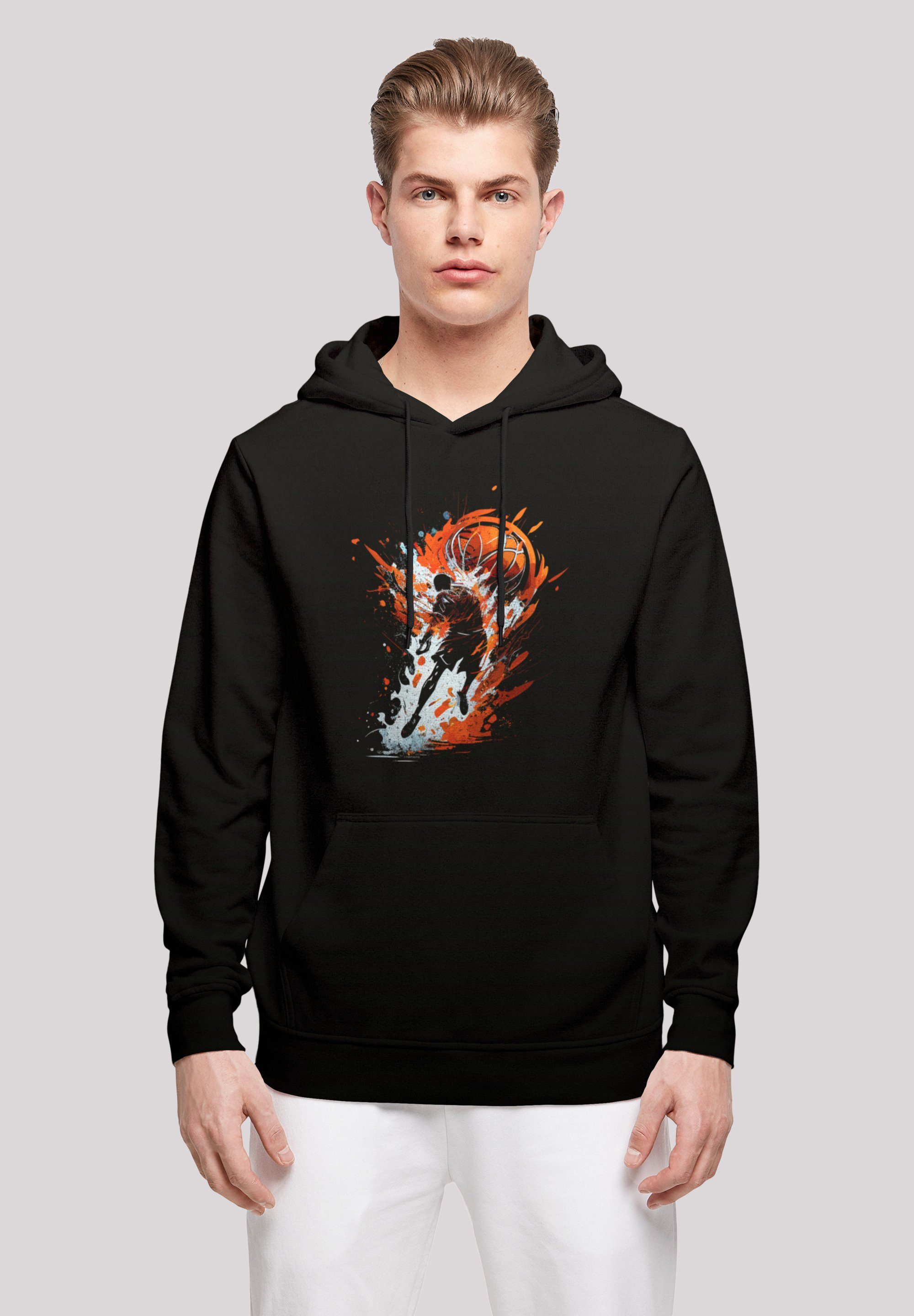 F4NT4STIC Kapuzenpullover "Basketball Splash Sport HOODIE", Print günstig online kaufen