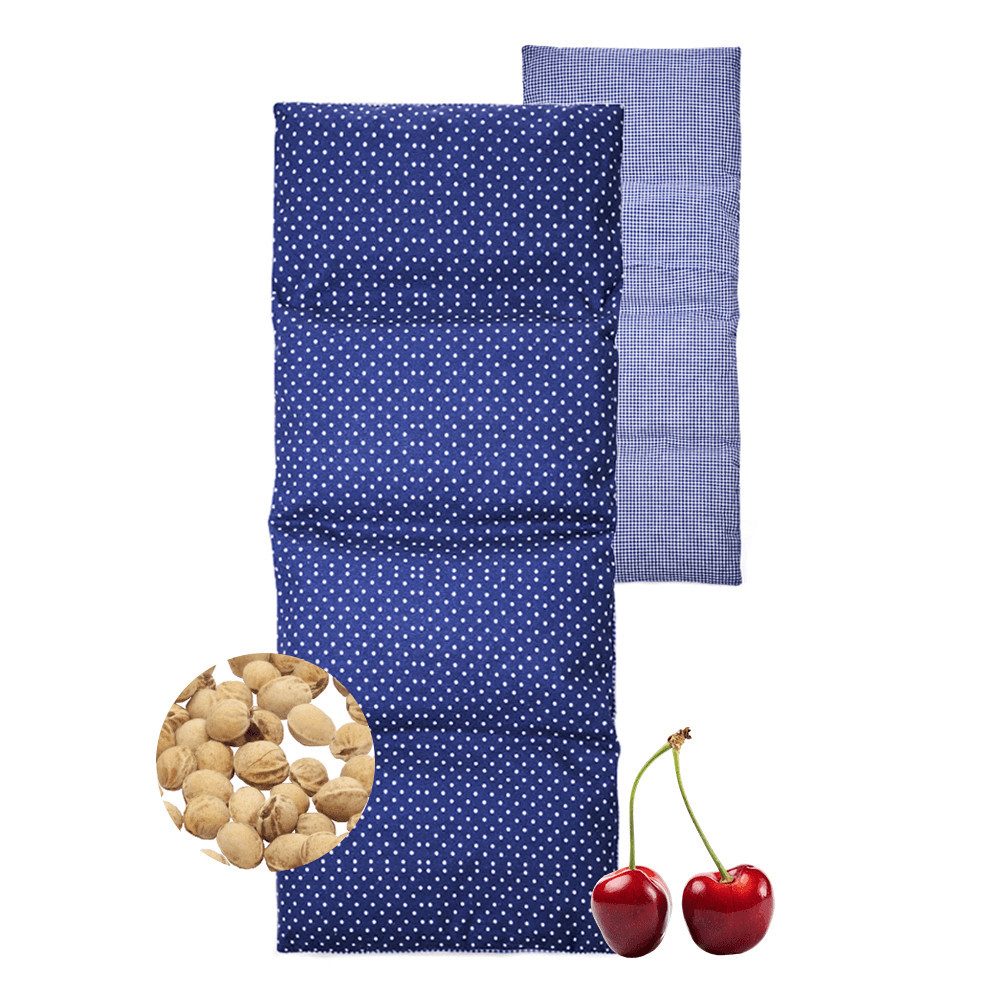 IEA Medical Kirschkernkissen Kirschkernkissen Mikrowelle, Wärmekissen, Getreidekissen, Nacken, Komplettset, Set, Kirschkernkissen Nacken Schulter, großes Massagekissen Rücken