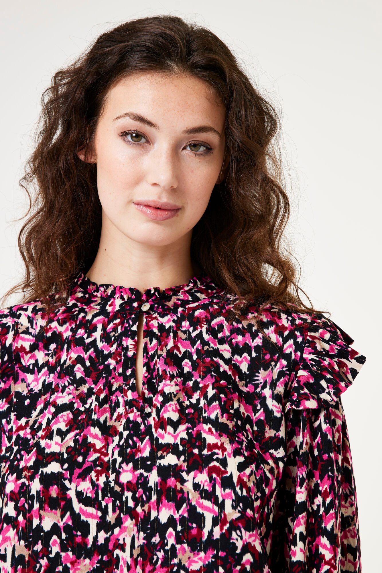 Garcia Langarmbluse Bluse