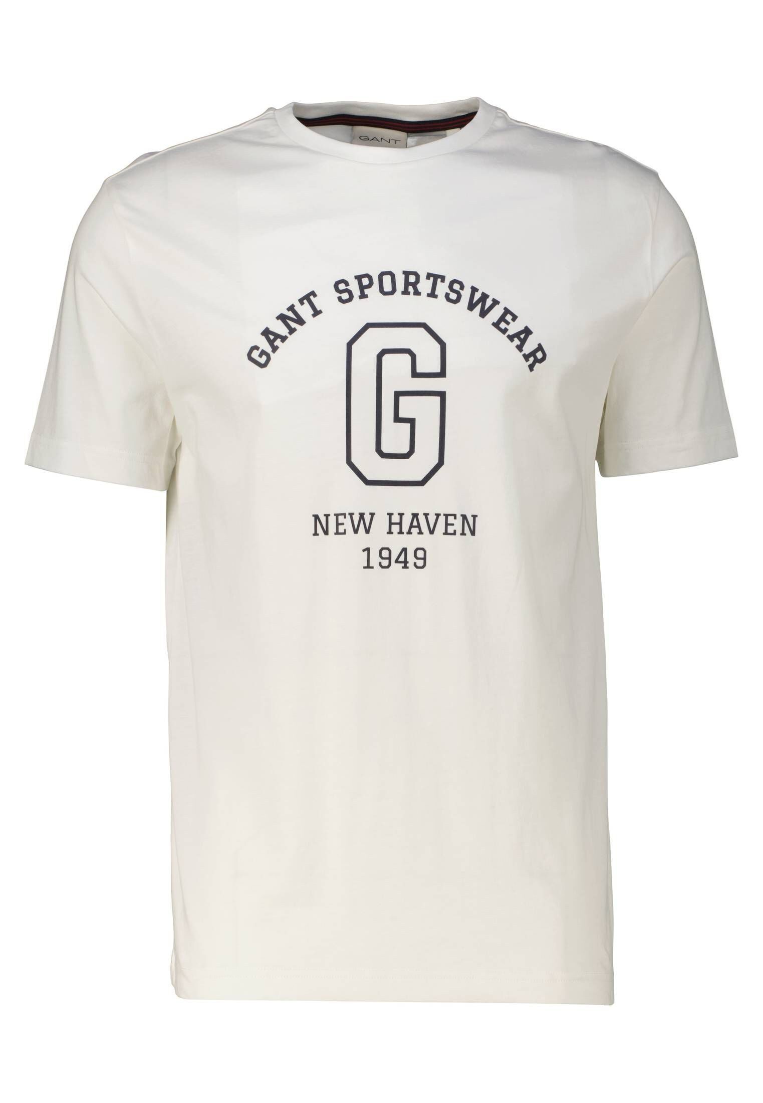 Gant T-Shirt Herren T-Shirt aus Baumwolljersey günstig online kaufen