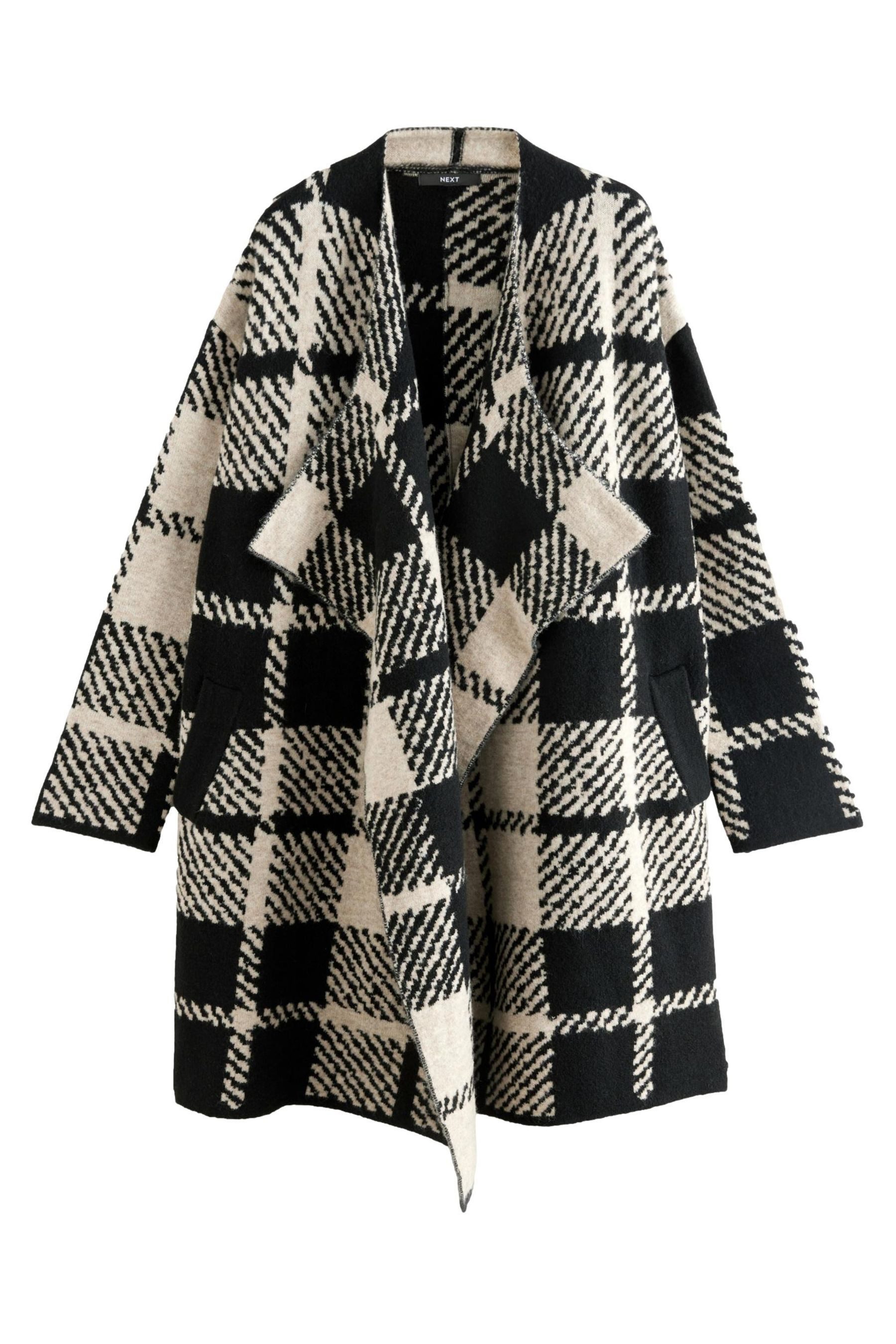 Next Strickjacke Weiche lange Strickjacke Wasserfall-Strickmantel günstig online kaufen