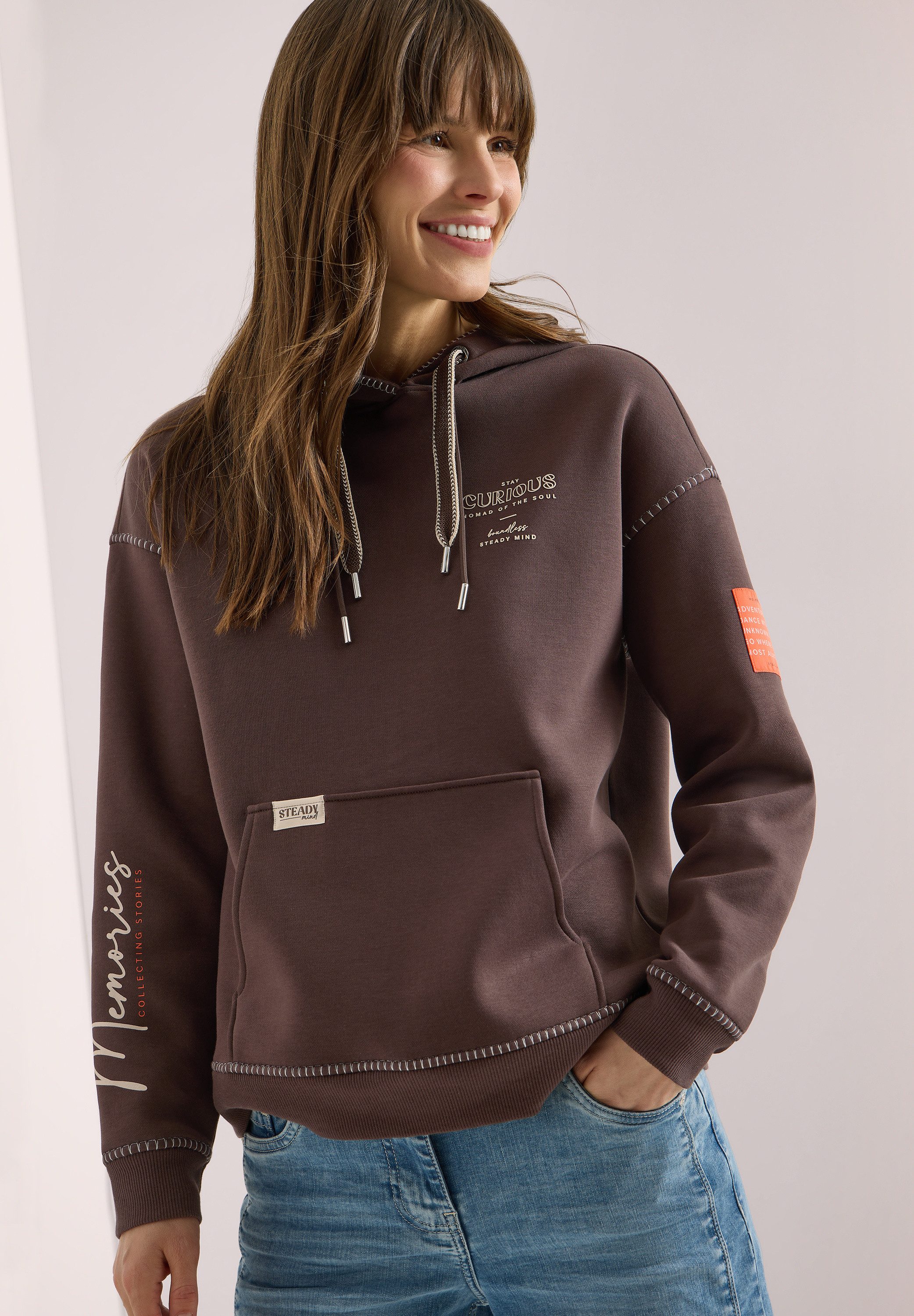 CECIL Sweatshirt mit Kapuze günstig online kaufen