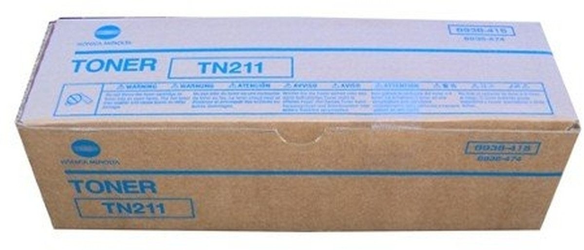 Konica-Minolta Tonerpatrone Toner Konica Minolta TN211 schwarz