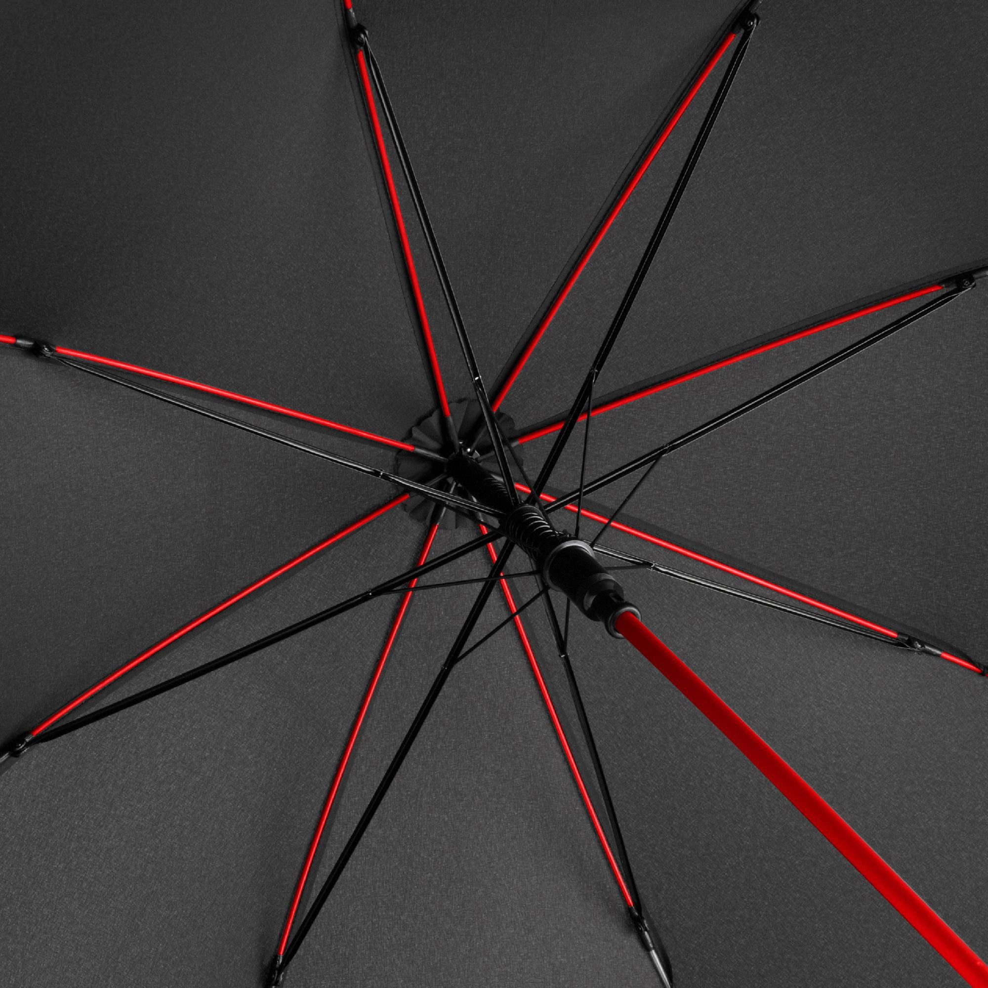 FARE Stockregenschirm, Auf-Automatik, Windproof-System, Fiberglasschienen, 105 cm, 350g