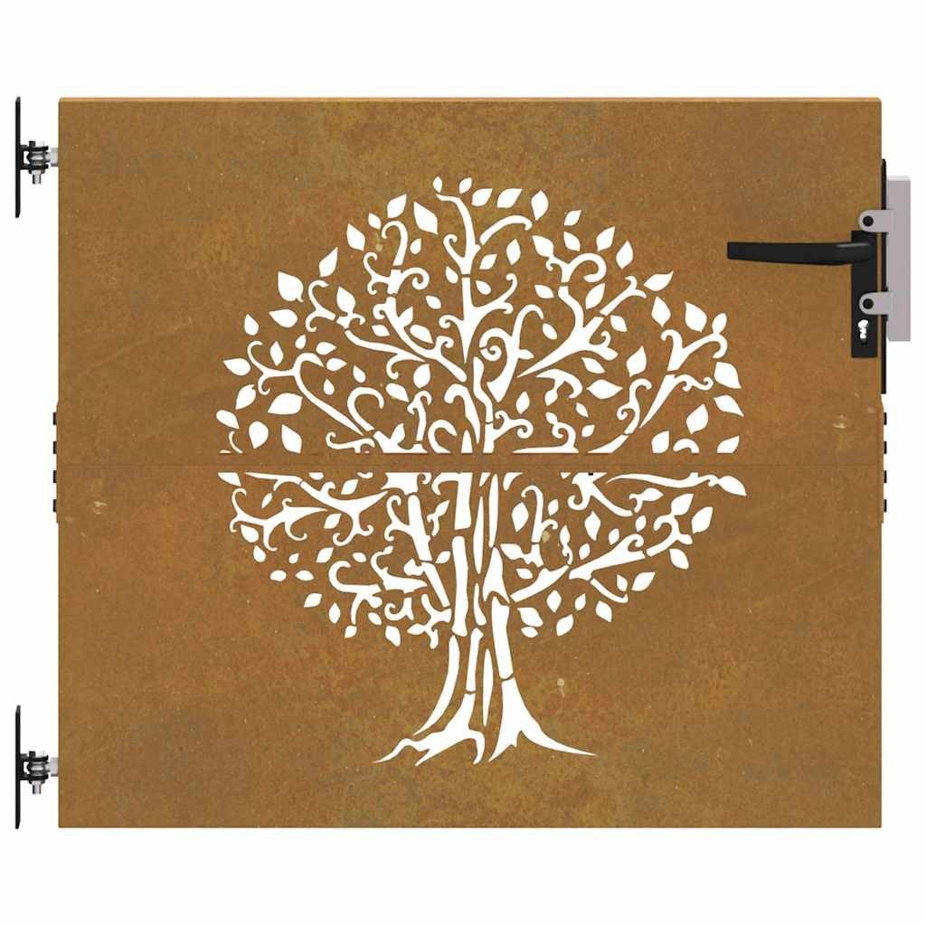 vidaXL Gartentor Gartentor 85x100 cm Cortenstahl günstig online kaufen