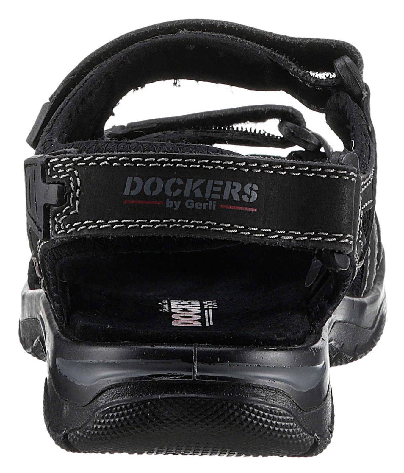 Dockers by Gerli Sandale Sommerschuh, Klettschuh, Outdoorschuh, in Trekking-Optik