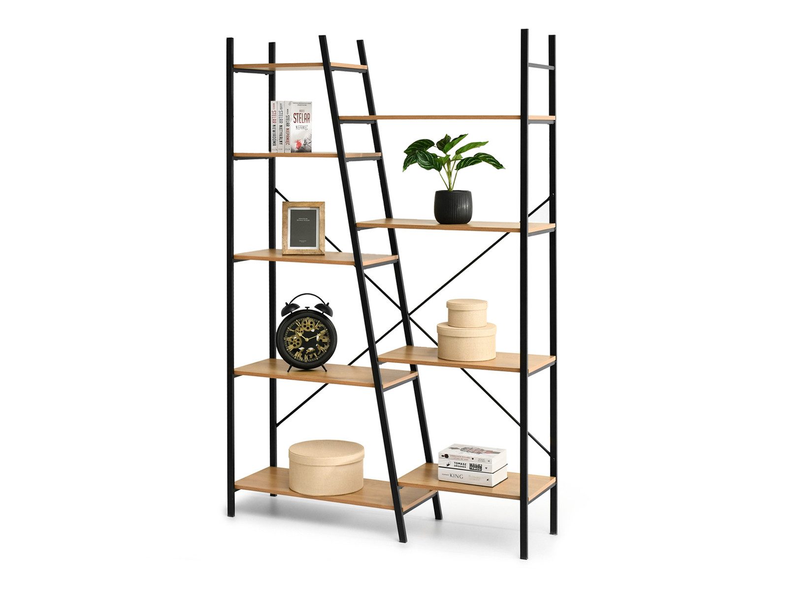 Compleo Bücherregal Blumenständer, Loft design, Breite: günstig online kaufen