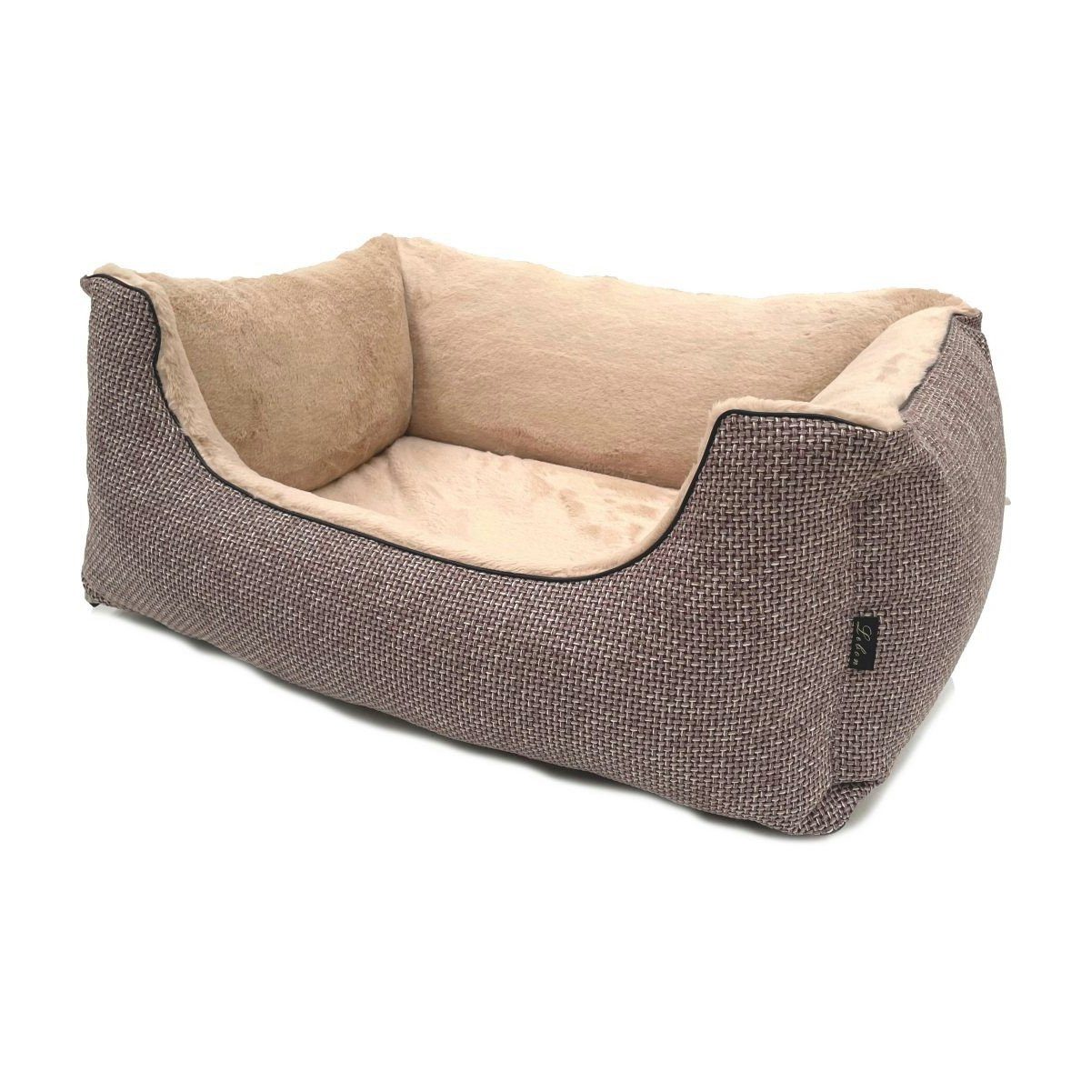 Ollesch Tierbett Lebon Hundebett Louis PLUS - Braun Größe: 100 x 75 cm