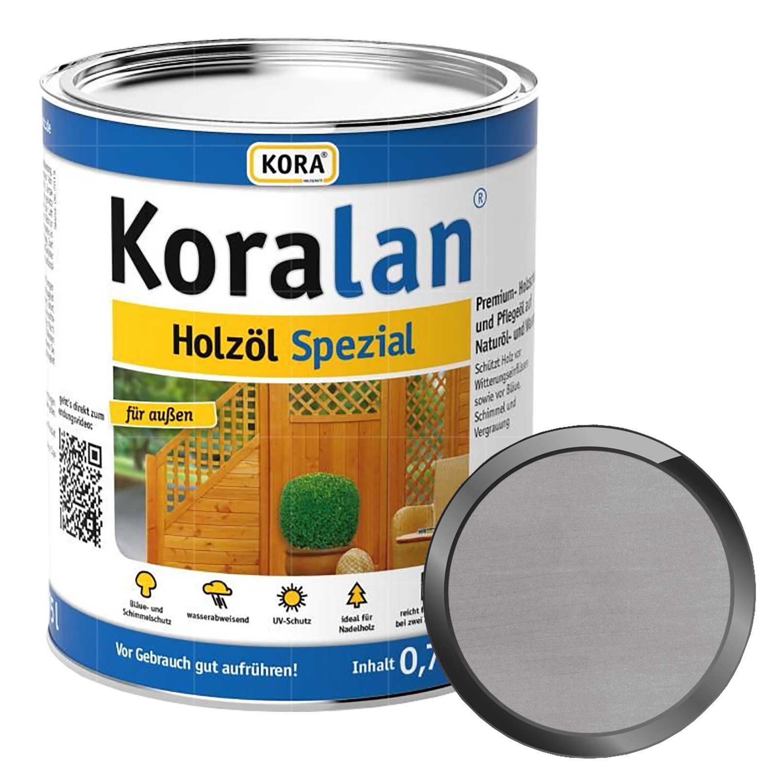 KORA Holzöl KORALAN HOLZÖL SPEZIAL - 0.75 LTR