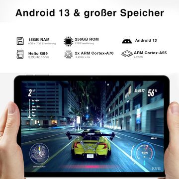 DOOGEE T30 Pro Gaming Helio G99/Cota-Core 2.0 GHz/8580mAh(33W) Tablet (11", 256 GB, Android 13, 4G LTE, Mit 20MP/Dual SIM +5G WiFi/Widevine L1)