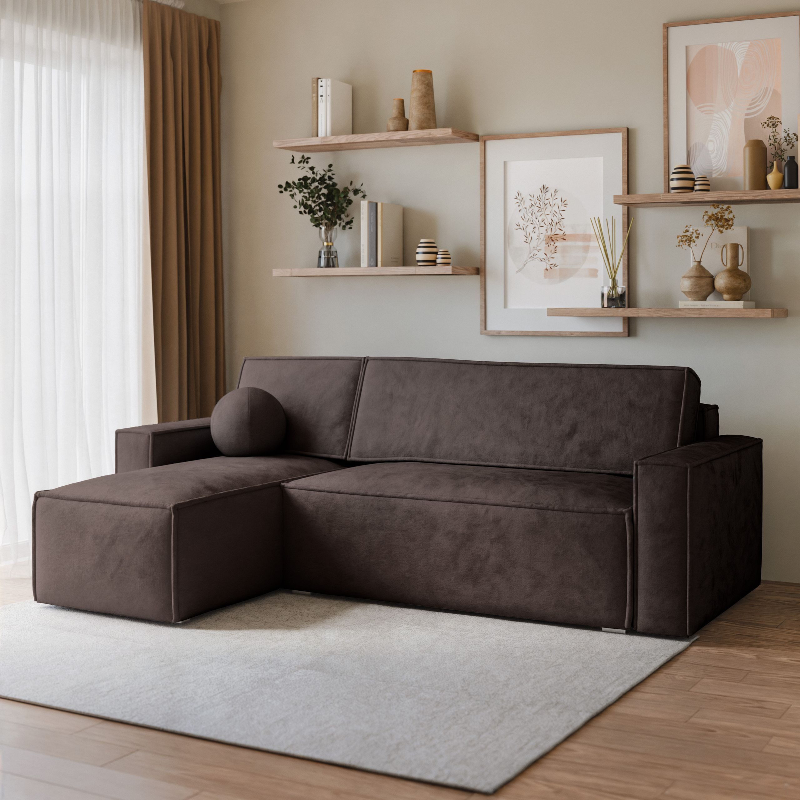 Masseno Ecksofa RAVELO mit Schlaffunktion L-Form, günstig online kaufen