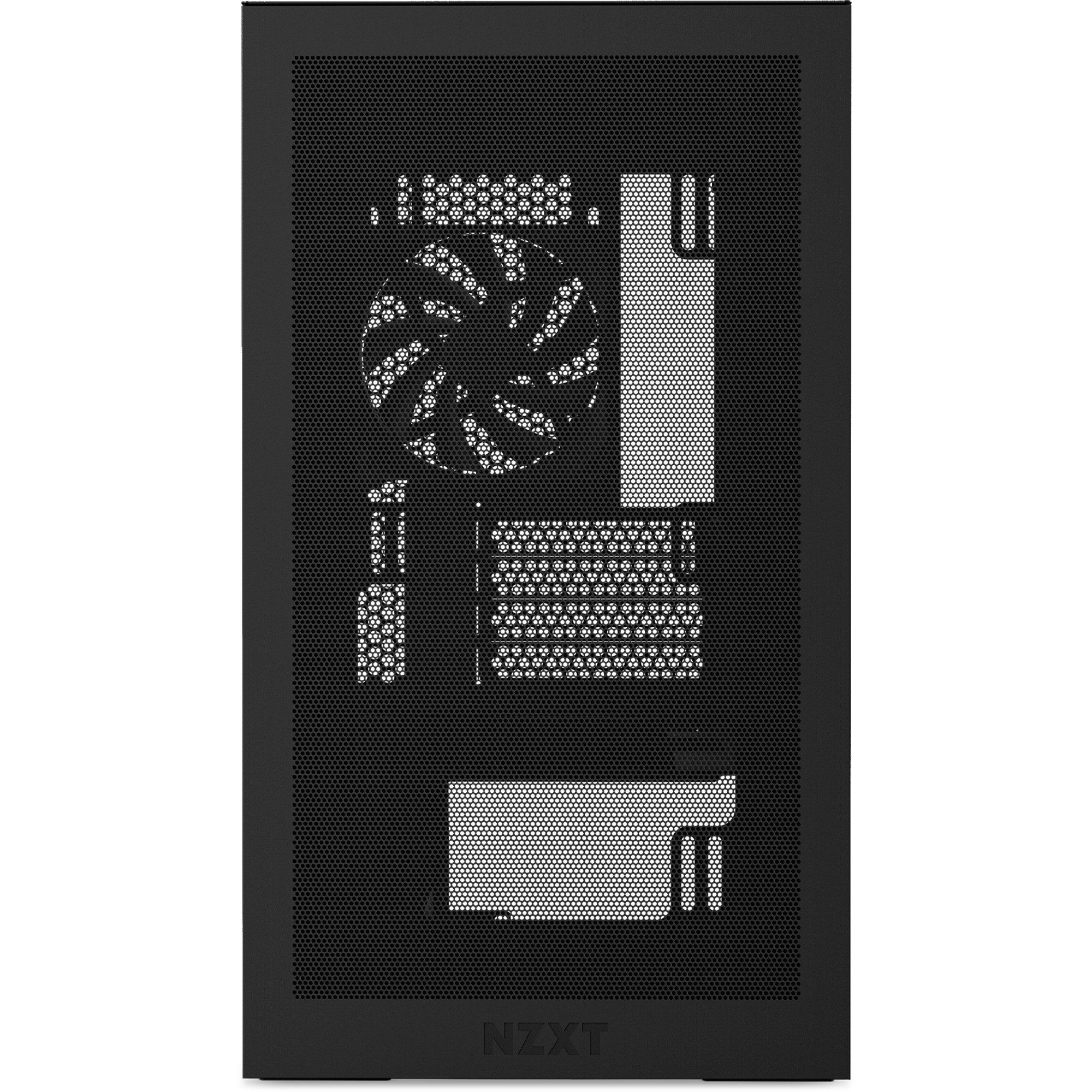 NZXT PC-Gehäuse NZXT H3 Flow, Tower-Gehäuse, (Tempered Glass)