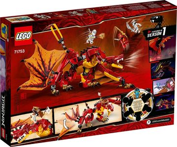 LEGO® Konstruktions-Spielset NINJAGO® 71753 Kais Feuerdrache, (563 St)