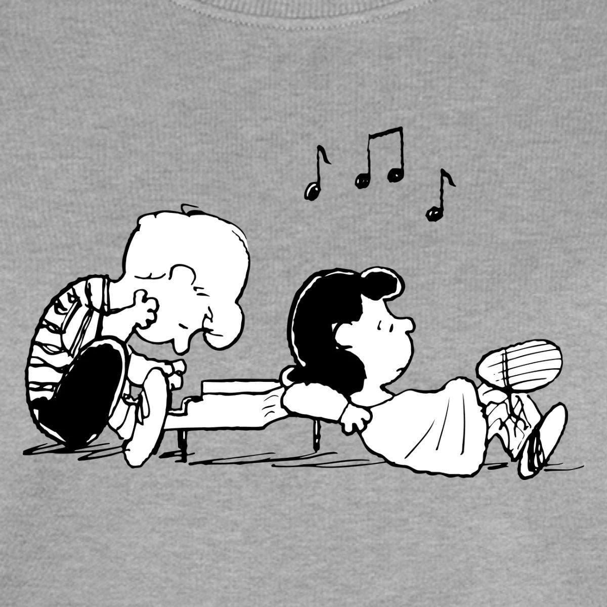 Spreadshirt Sweatshirt Peanuts Schroeder Und Lucy Damen Premium Pullover (1-tlg)