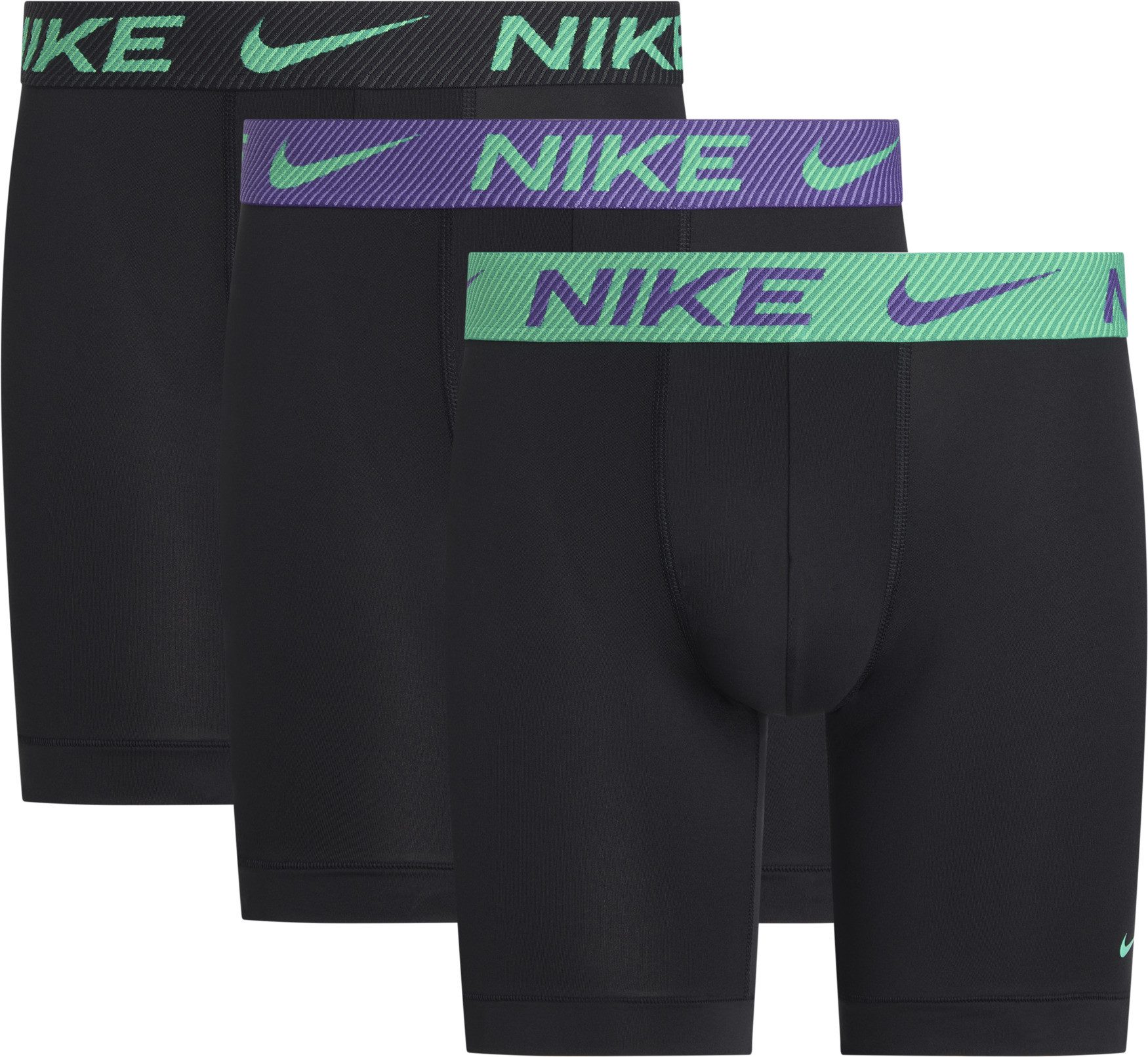 Nike Underwear Boxer BOXER BRIEF LONG 3PK (Packung, 3er-Pack) mit Elastikbu günstig online kaufen