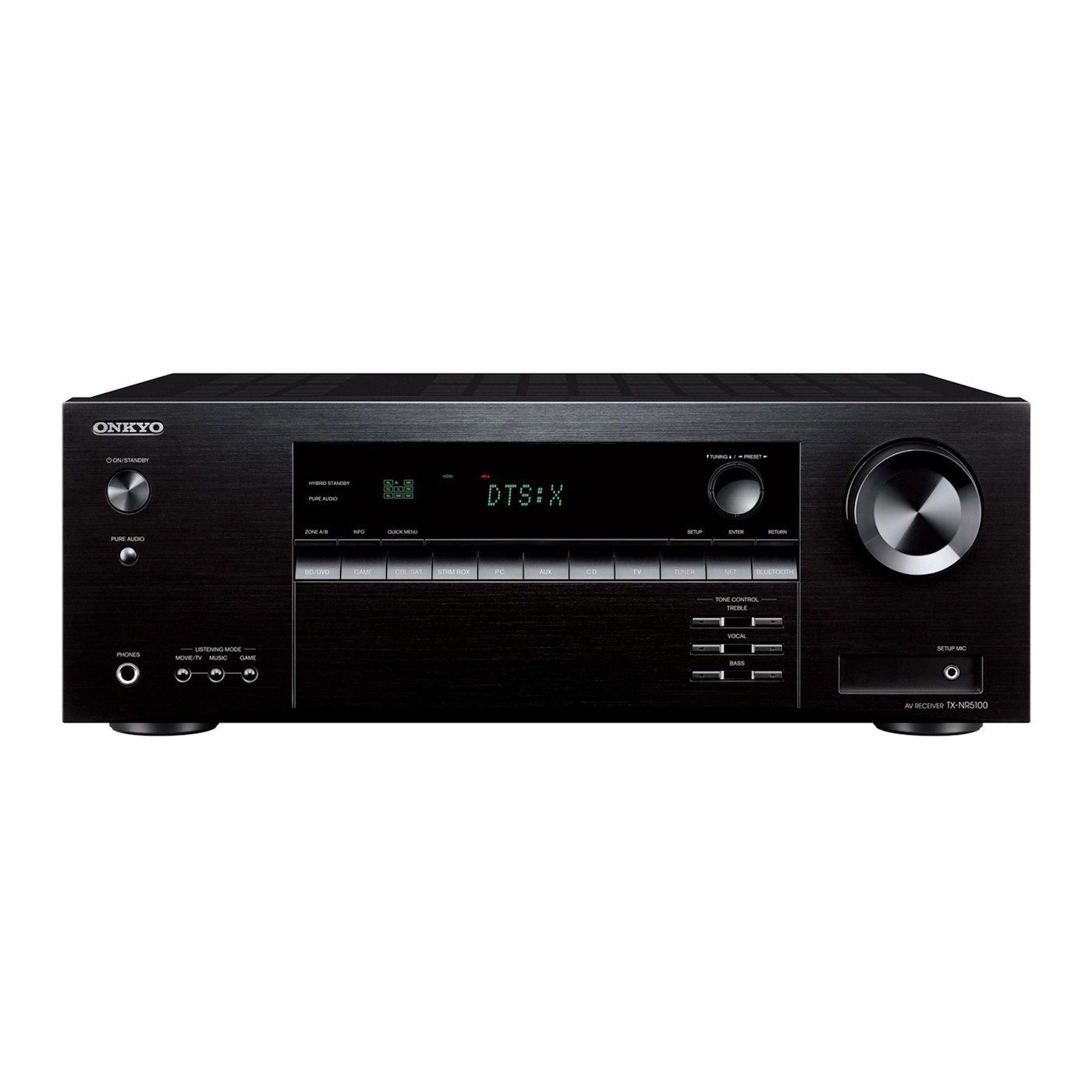Onkyo TX-NR5100, 7.2 Kanal 8K AV Receiver (schwarz) AV-Receiver