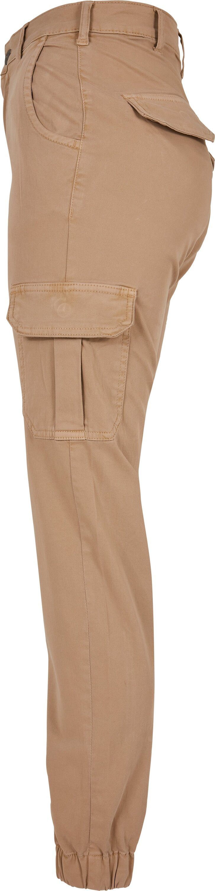 Damen High Cargo Cargohose Pants Waist (1-tlg) URBAN Ladies CLASSICS unionbeige