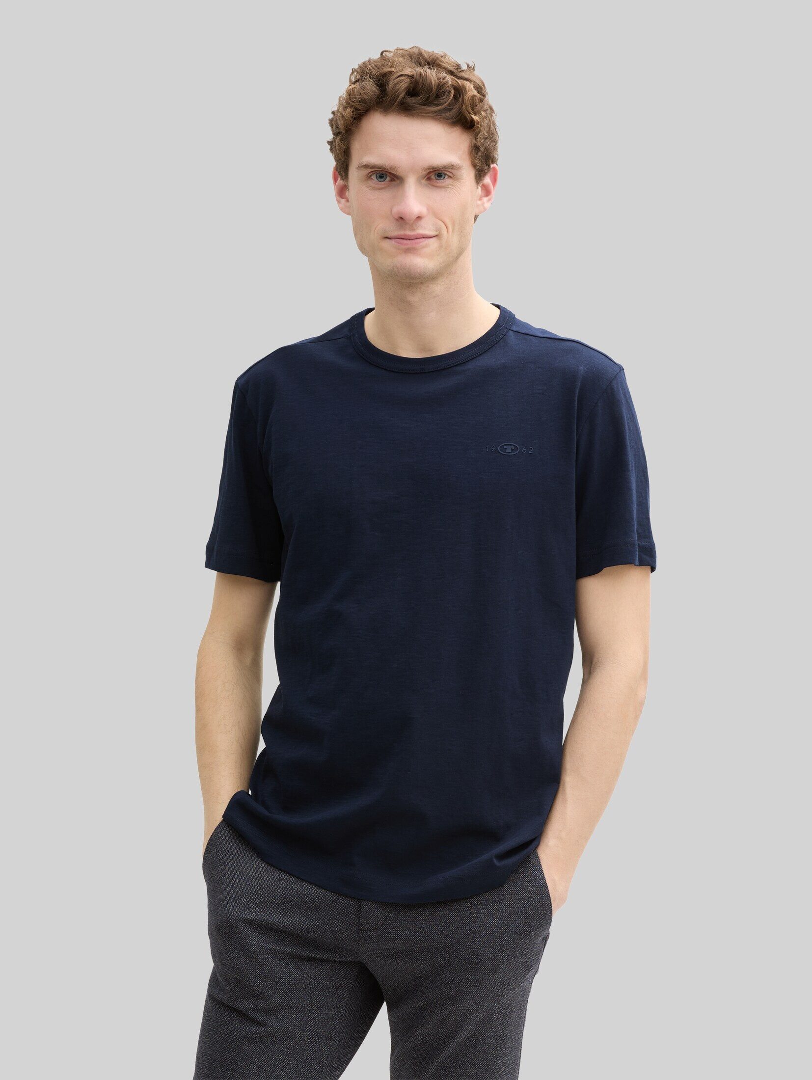 TOM TAILOR T-Shirt T-Shirt (im Einserpack) Basic T-Shirt aus Baumwolle