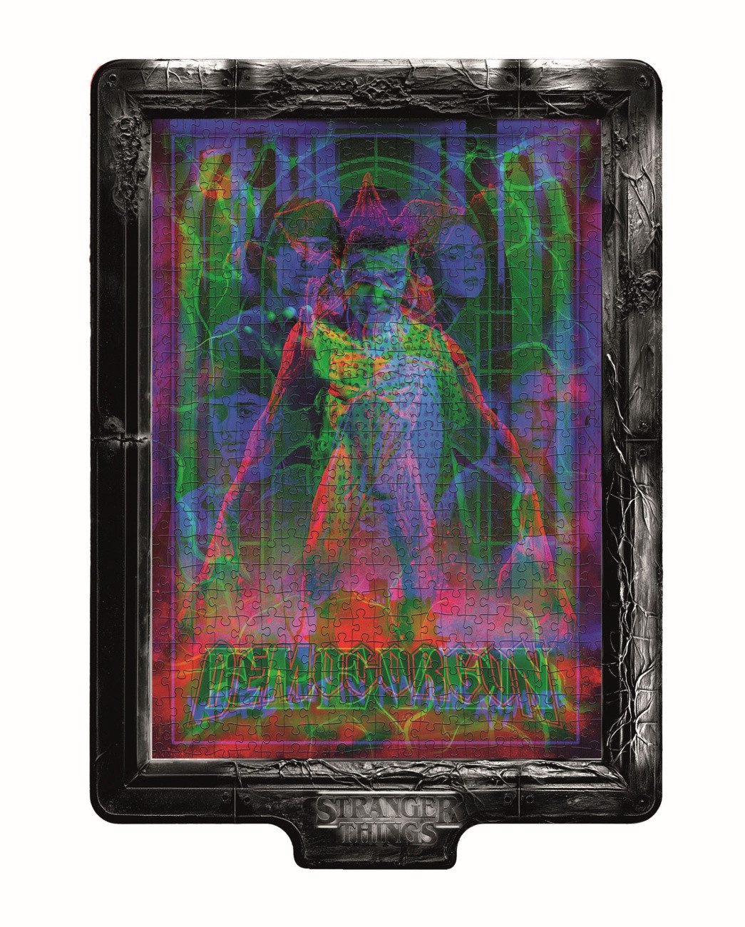 Clementoni® Puzzle Stranger Things Metamorphic Art Collection Puzzle mit Leucht-Effekt De, Puzzleteile