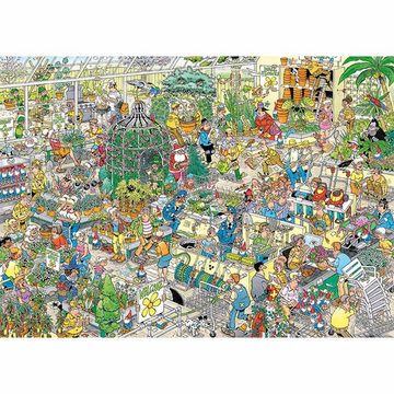 Jumbo Spiele Puzzle Jan van Haasteren - Gartencenter 1000 Teile, 1000 Puzzleteile