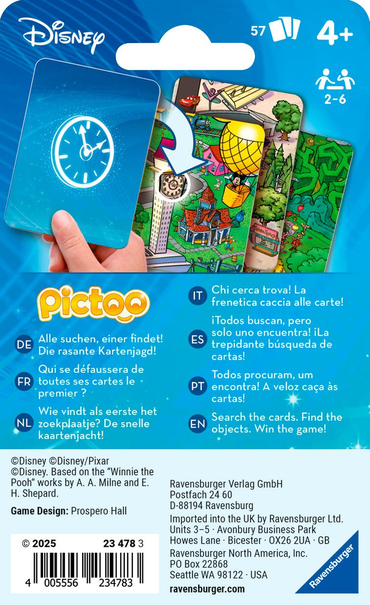 Ravensburger Spiel Pictoo Disney, Kinderspiel
