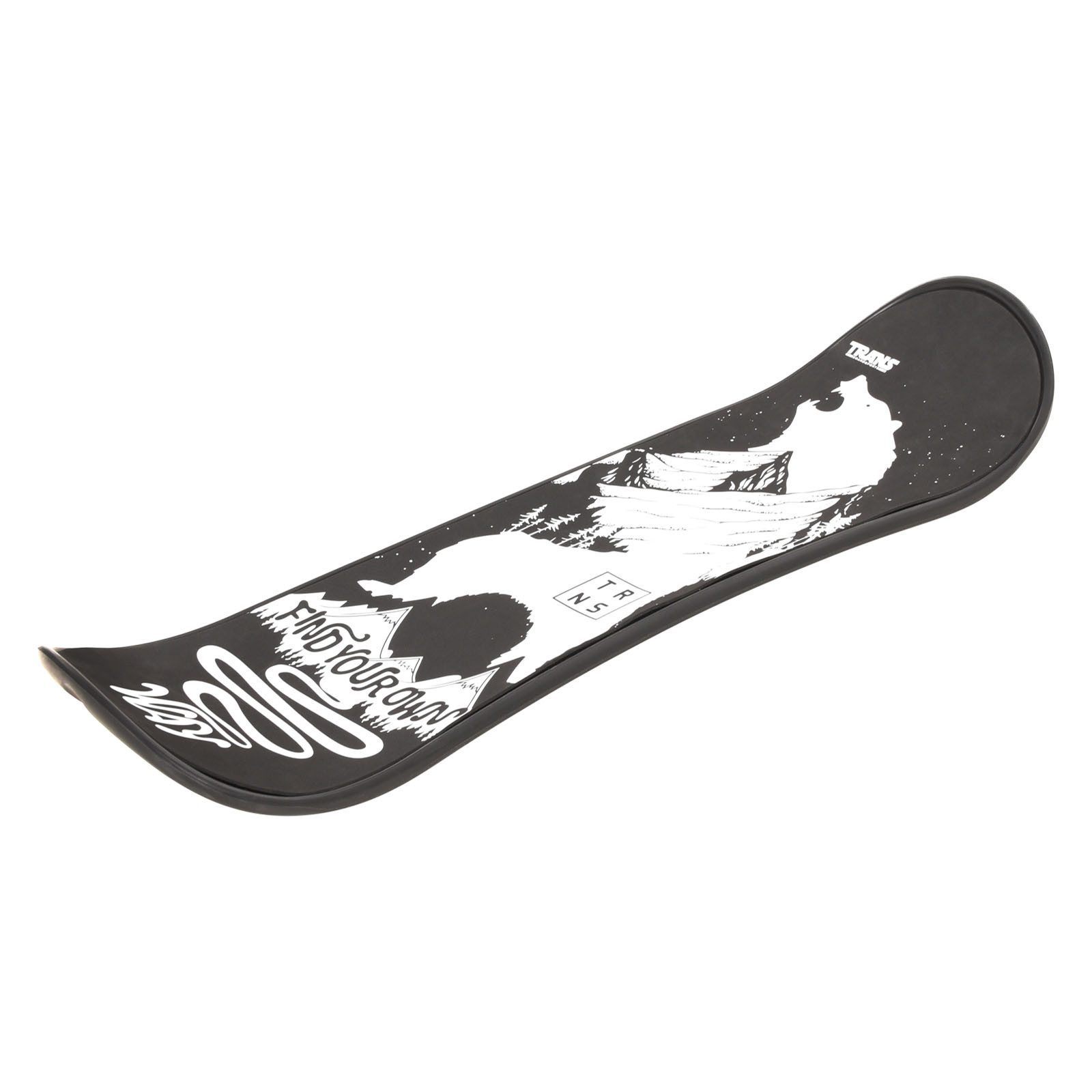 TRANS Snowboard Trans Snowboard Snowdeck Schnee Skateboard 80cm Schwarz 2024/25