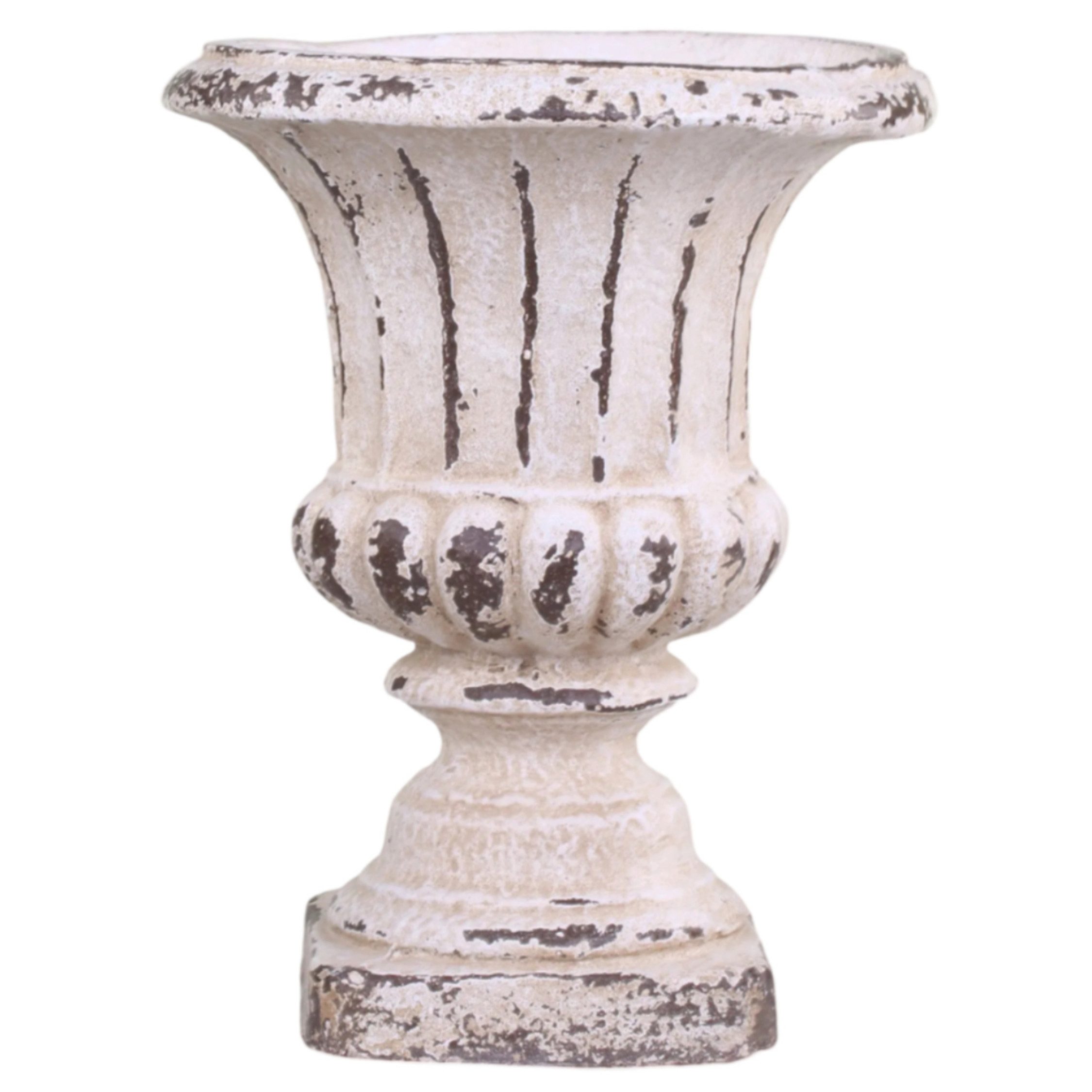 Chic Antique Dekovase Chic Antique Empore / Blumen Übertopf – Antique Creme