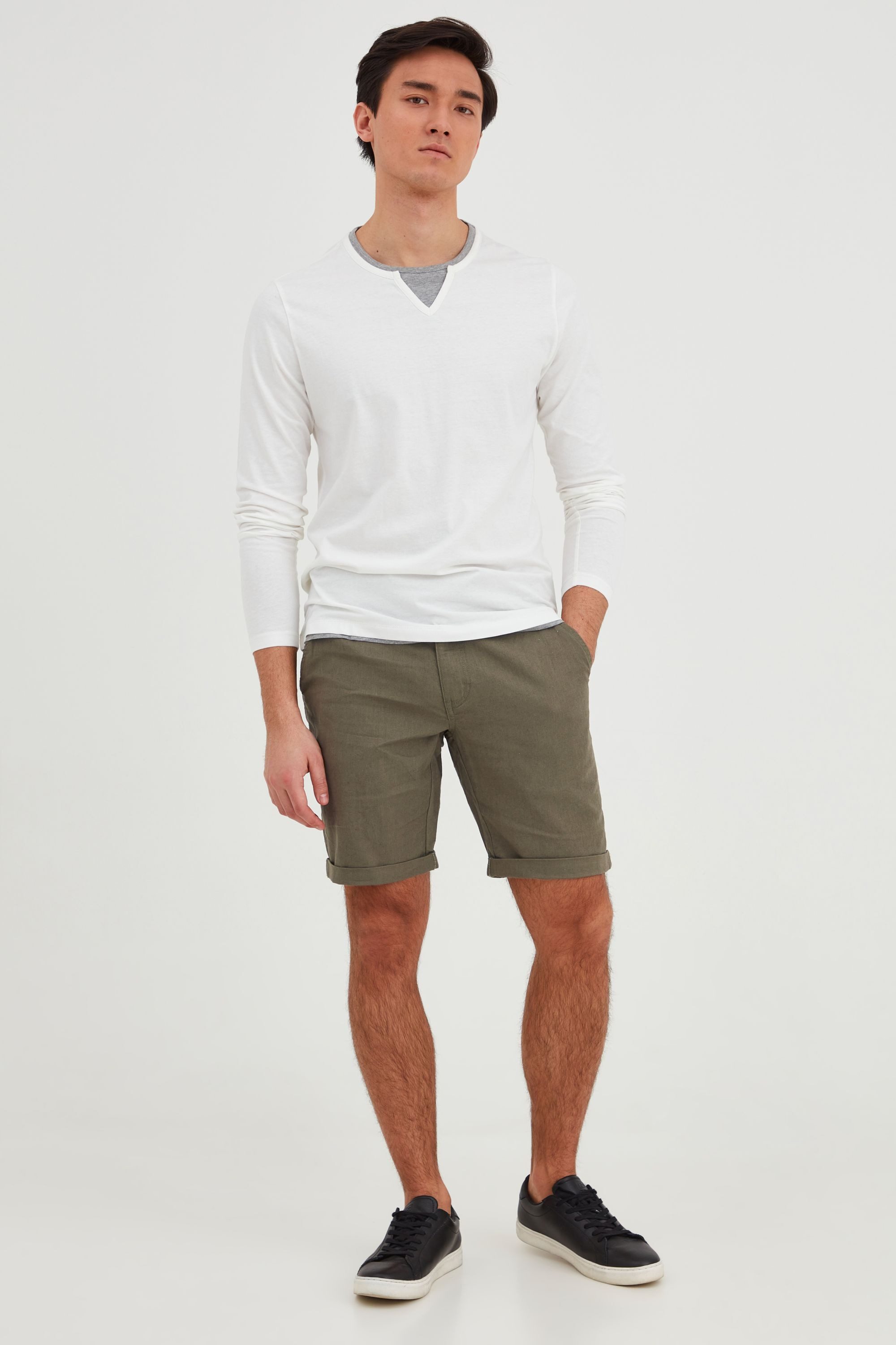 Blend Shorts BHLenno Leinen-Shorts mit Kordeln – Bild 3 von 5