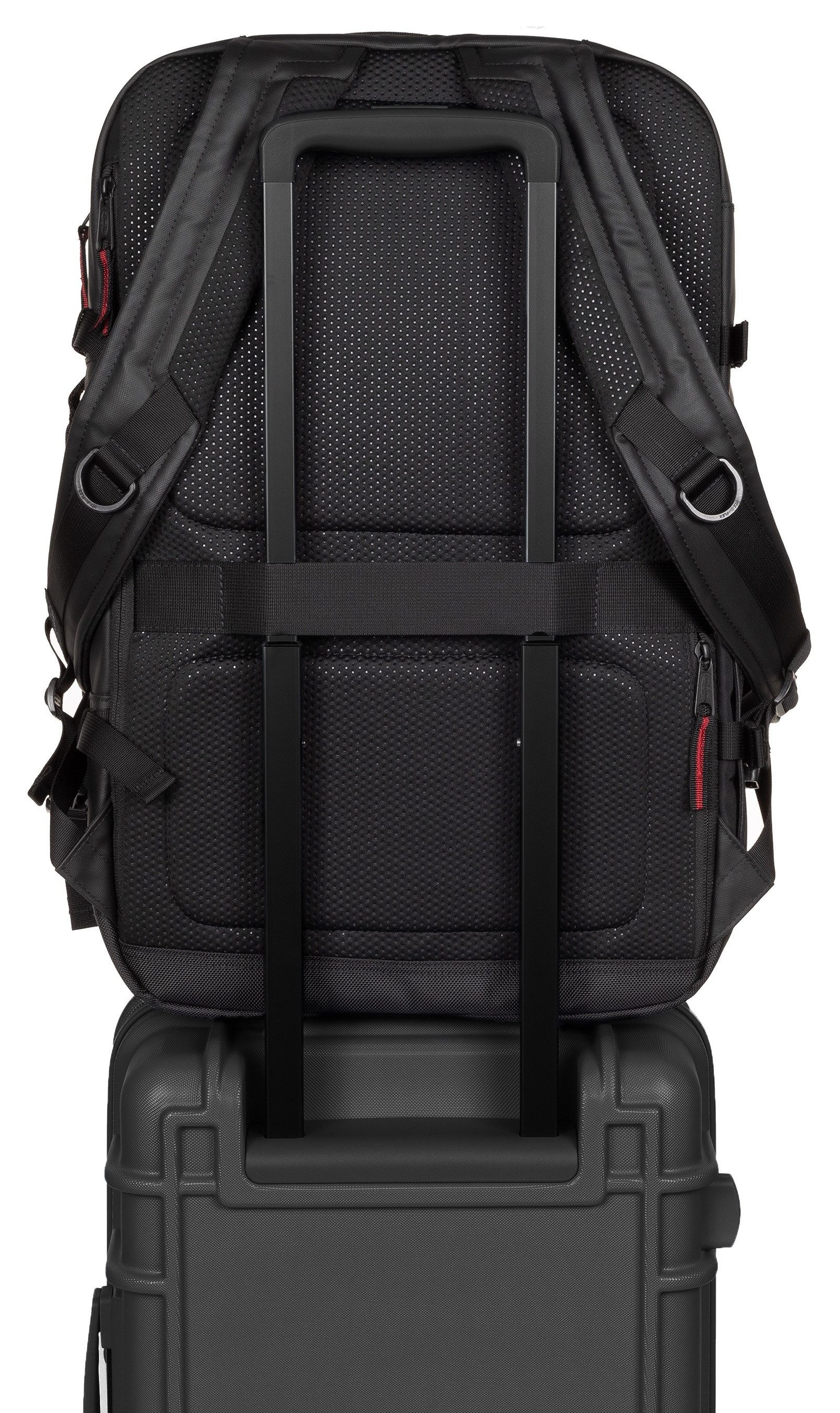 Eastpak Weichgepäck-Trolley CNNCT TRAVELPACK CNNCT Top Black, Reisegepäck, Aufgabegepäck, Reisekoffer, Reiserucksack mit Laptopfach